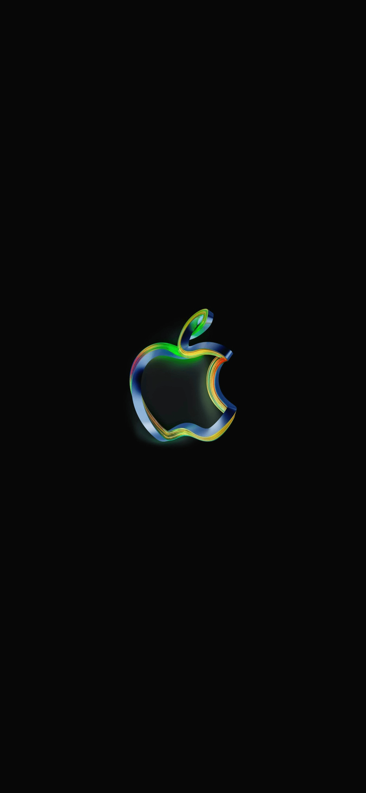 1242x2688 Wallpaper Apple Logo iPhone X