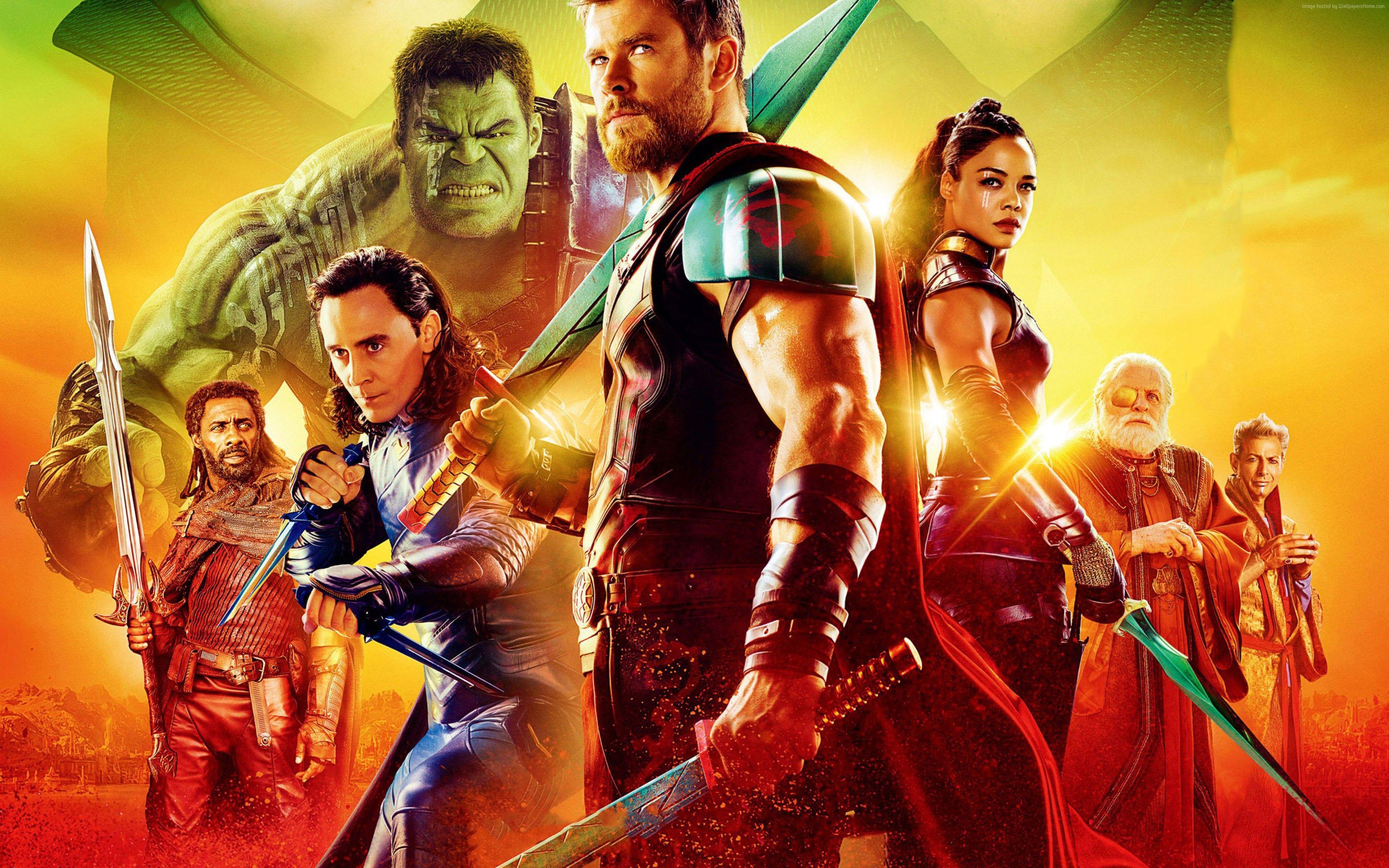 3840x2400 #Thor: Ragnarok, #Chris Hemsworth, #poster, k. Mocah.org HD Desktop Wallpaper