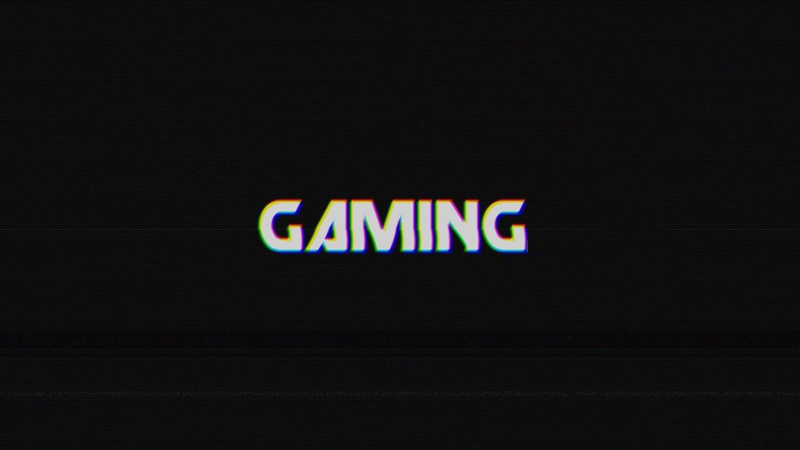 2560x1440 Gaming Logo Wallpaper