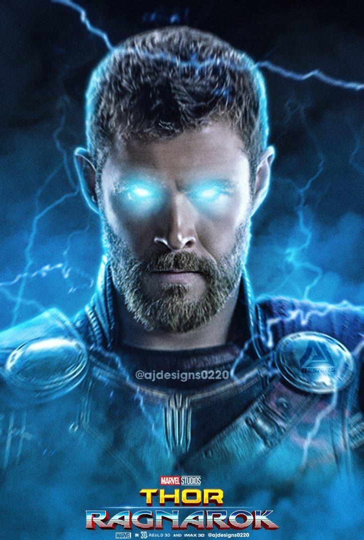 735x1088 Thor, one of the most powerful members of Avengers, is back with its third sequel, Thor Ragnarok. In this part, Thor is g. Marvel thor, Marvel superheroes, Marvel