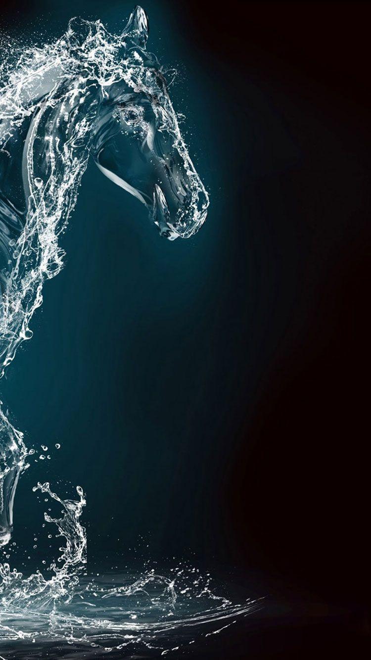 750x1334 Water Art iPhone Wallpaper Made Of Water HD Wallpaper