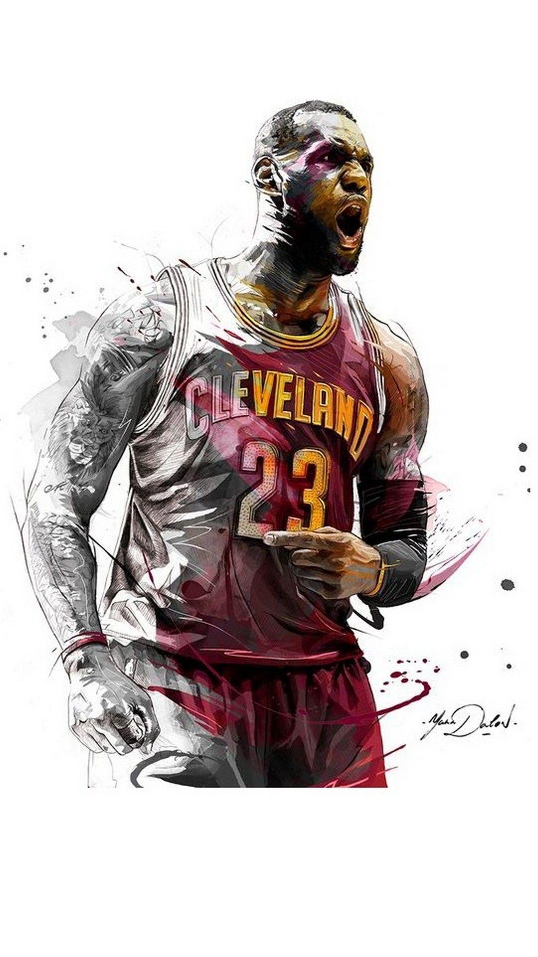 1080x1920 LeBron James Wallpaper