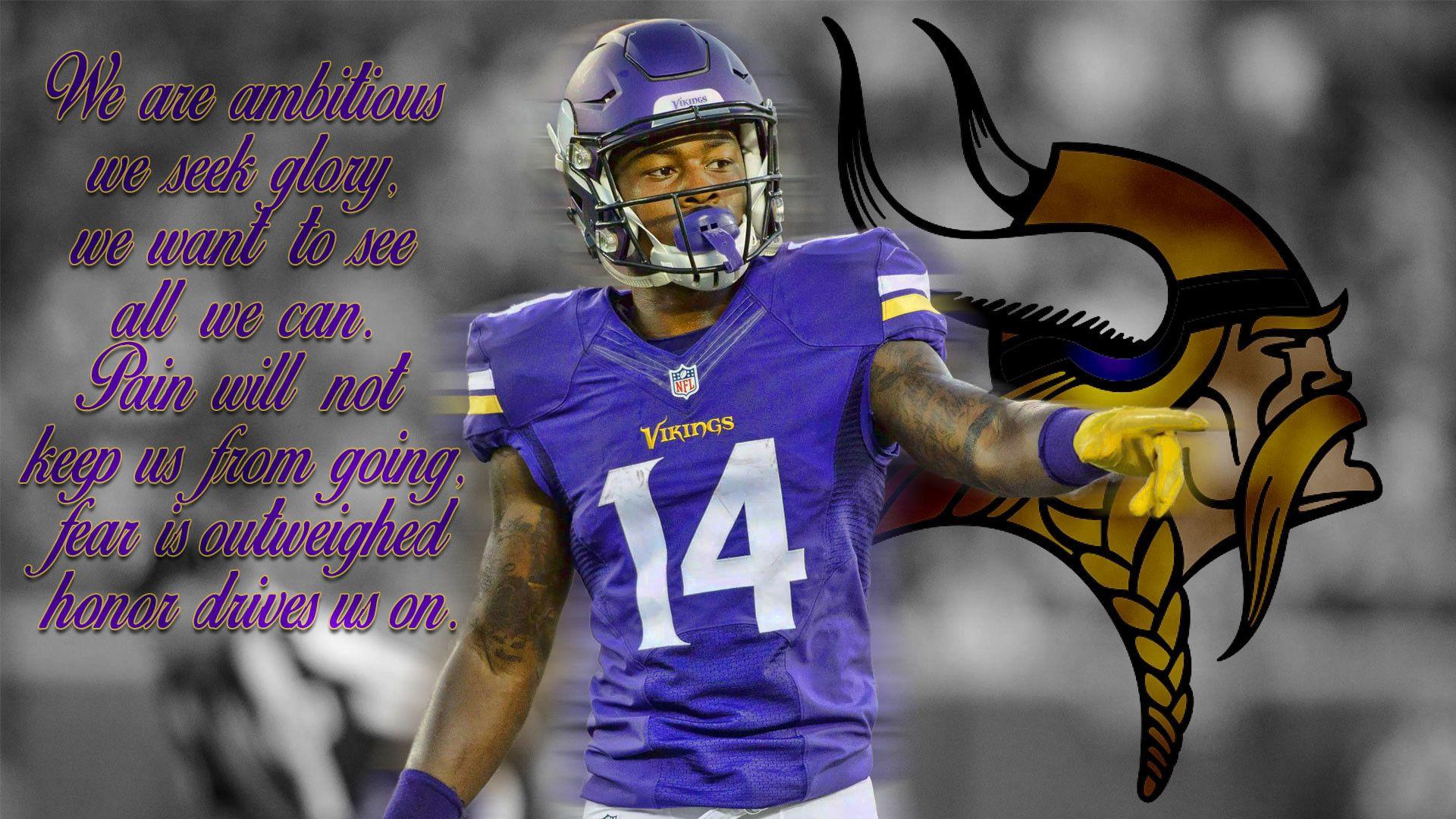 1920x1080 Minnesota Vikings Heavy Metal Tablet Wallpaper Data Vikings Stefon Diggs HD Wallpaper