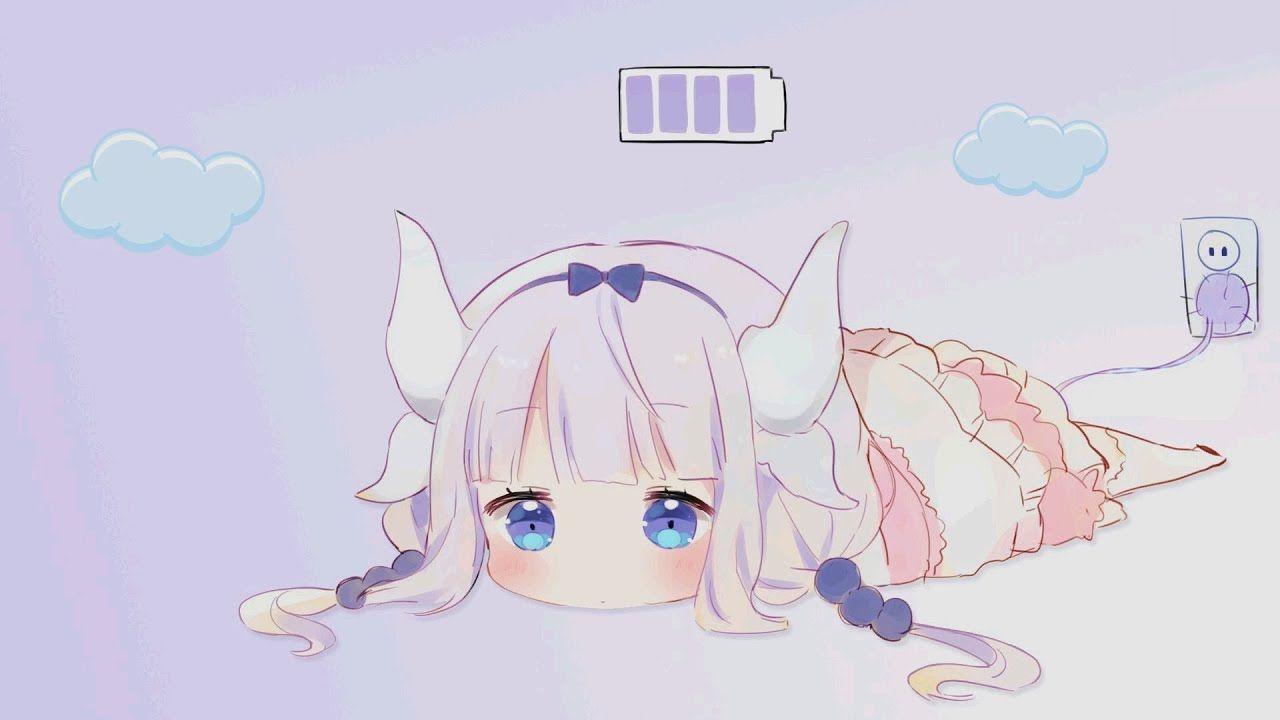 1280x720 Kobayashi san Chi no Maid Dragon Kamui on a charge (Wallpaper Engine)