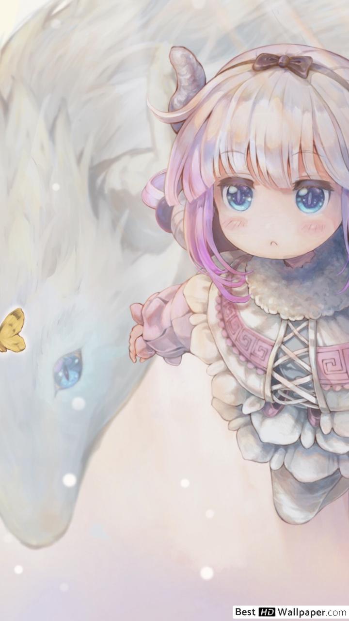 720x1280 Miss Kobayashi Dragon Maid Kamui HD wallpaper download