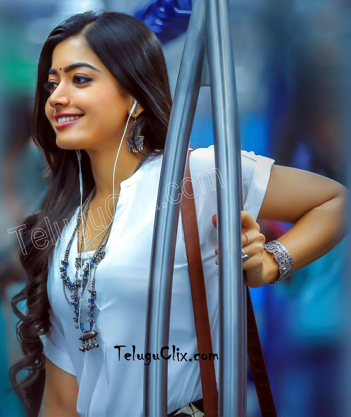 1150x1365 Rashmika Mandanna in From Devadas Movie HD HQ Photo image Pics Stills