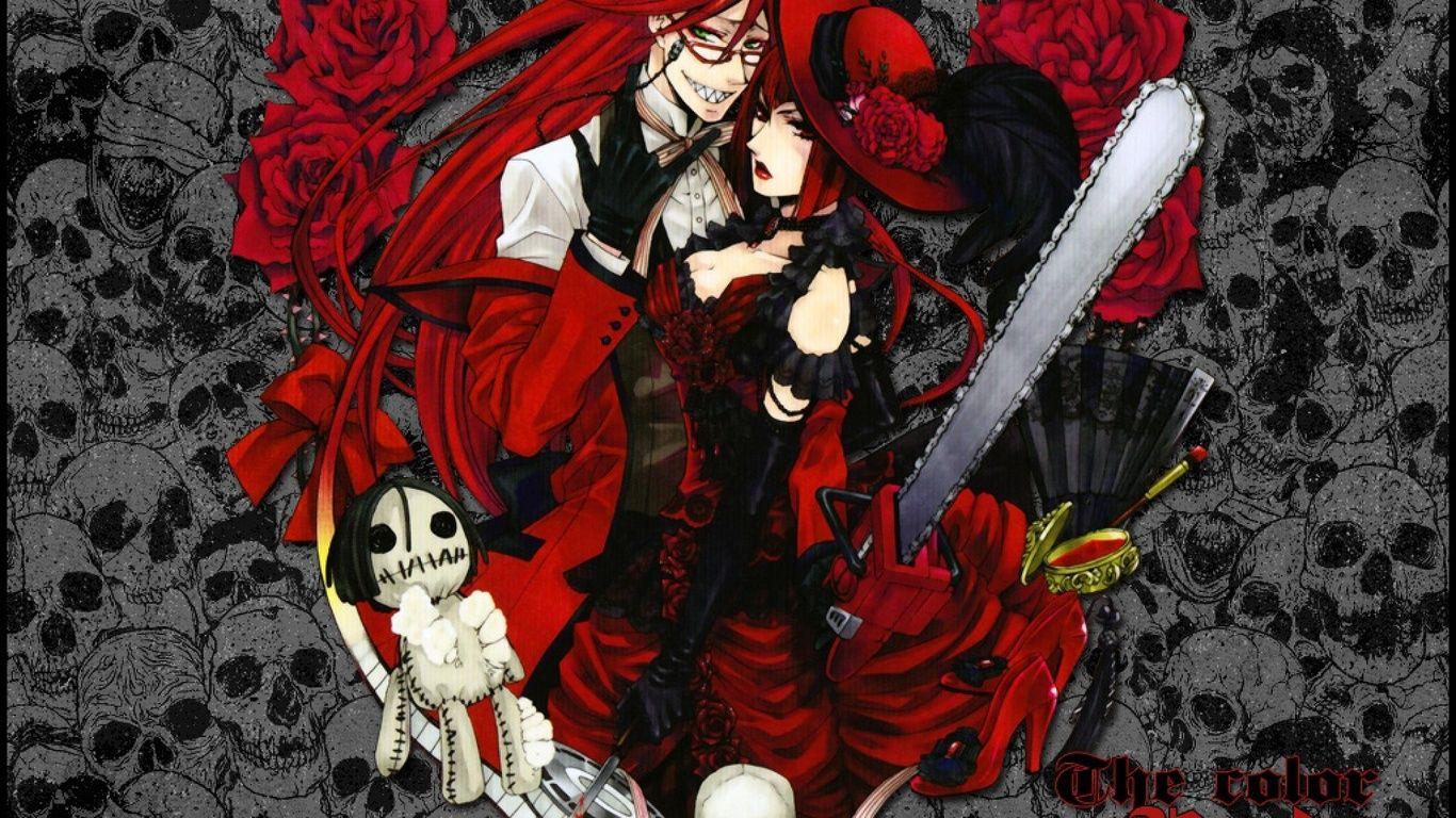 1366x768 Cool Black Butler Wallpaper Full HD Kecbio