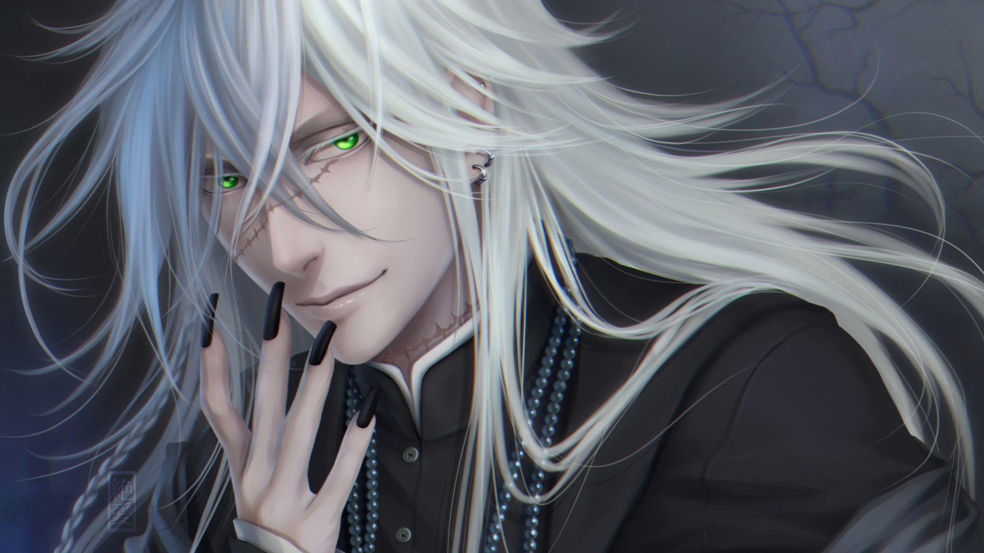 1920x1080 Full HD Wallpaper black butler green eyes blond long hair, Desktop Background HD 1080p