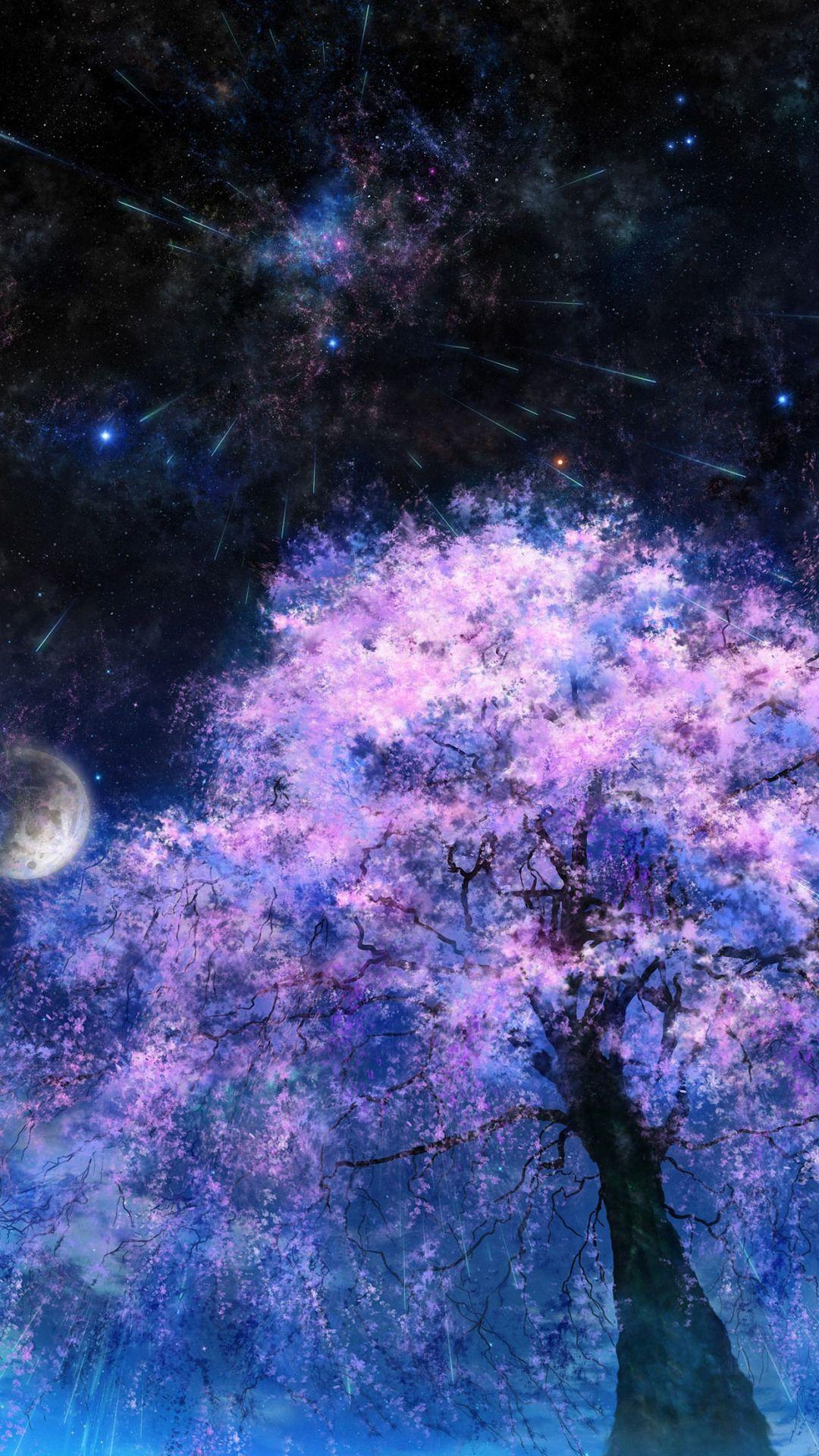 Galaxy Tree Wallpapers - Top Free Galaxy Tree Backgrounds - WallpaperAccess