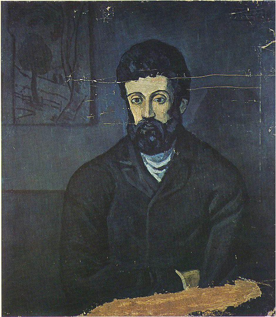 940x1080 Man In Blue Blue Period Art Wallpaper Picture. Pablo picasso art, Picasso art, Picasso