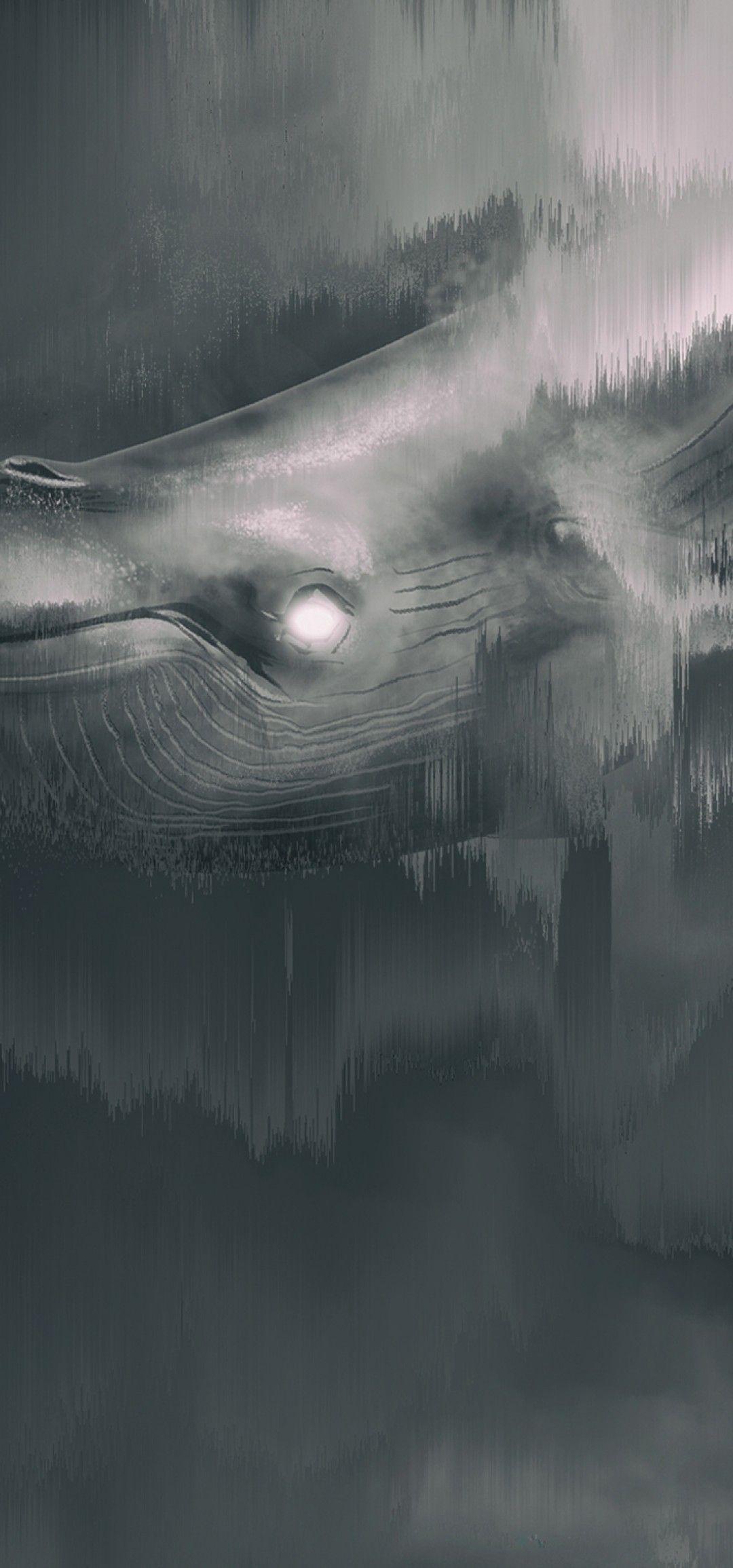 1080x2310 Download 1080x2310 Fantasy Creature, Woman, Dark, Painting Wallpaper for Honor View 20