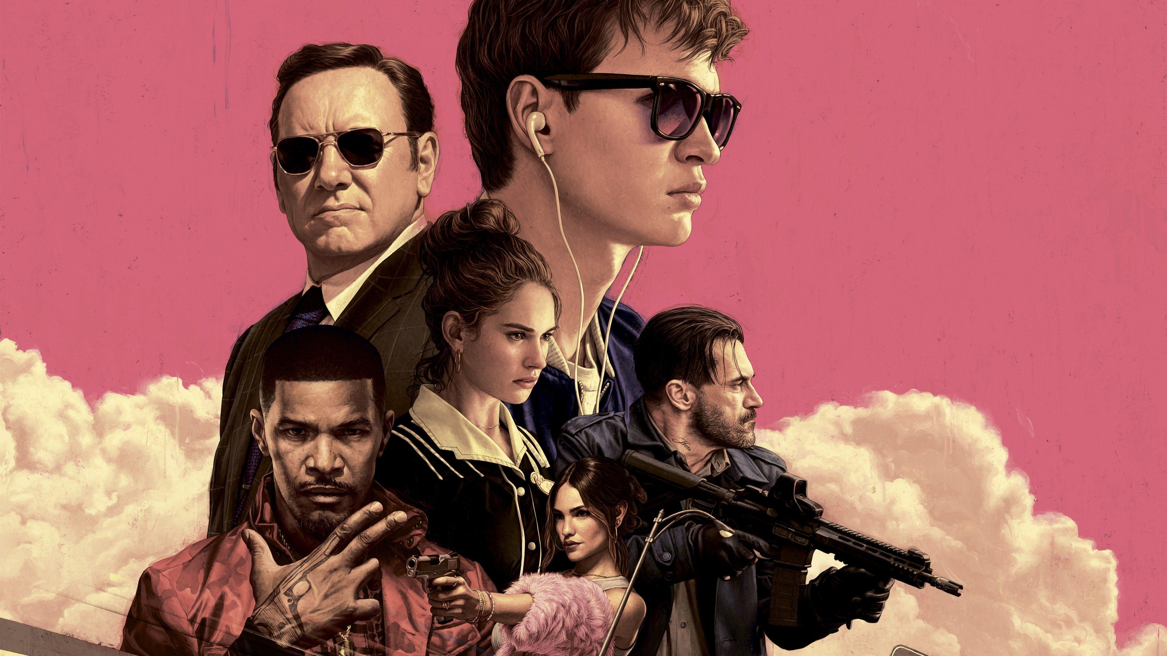 3840x2160 Baby Driver 2017 Movie 4K Wallpaperp Wallpaper