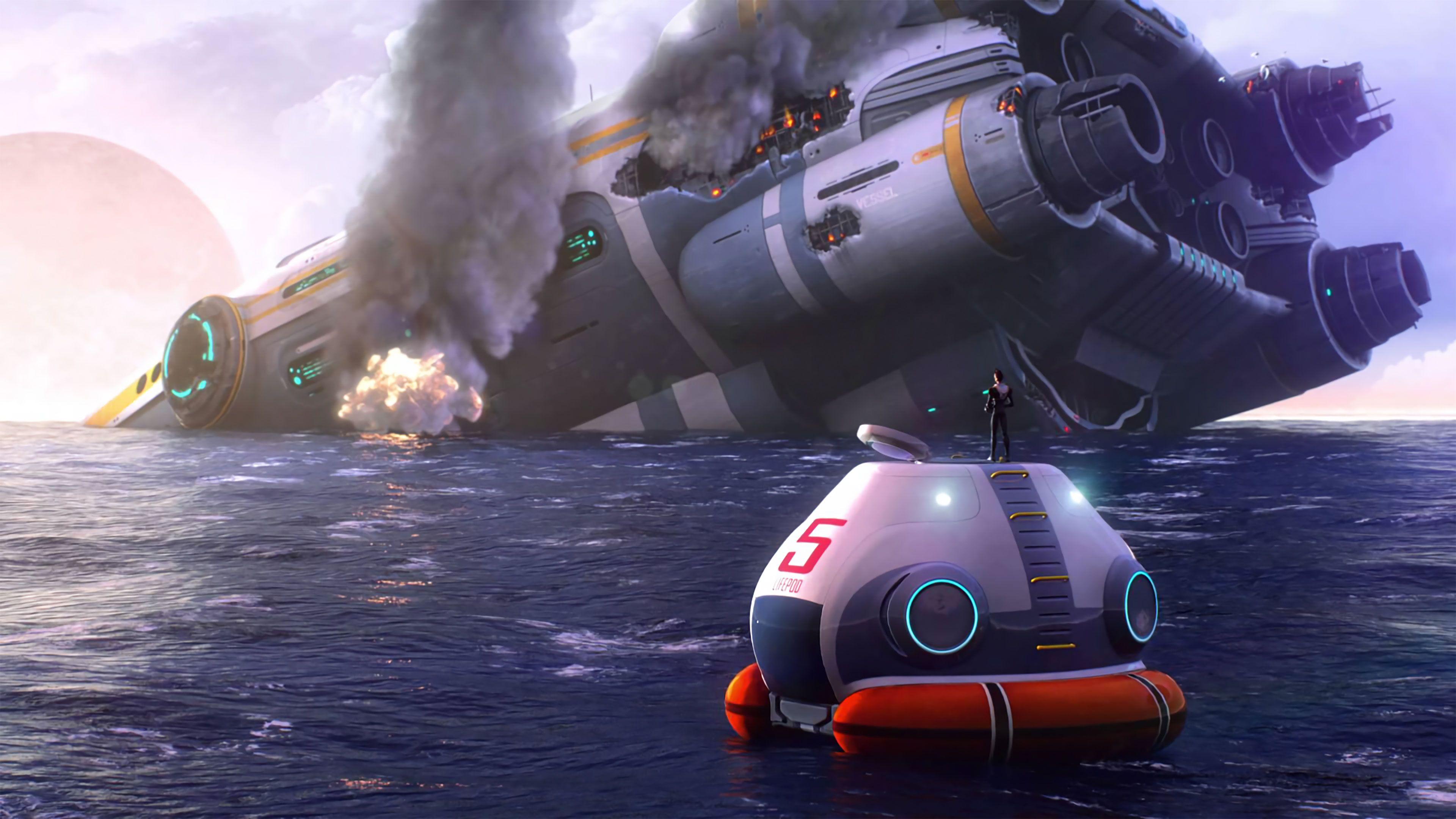 3840x2160 Subnautica Wallpaper