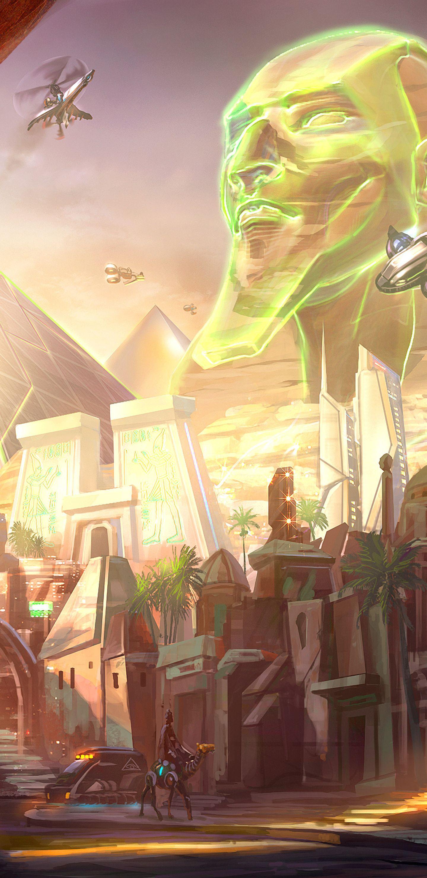 1440x2960 Overwatch Temple Of Anubis 8k Samsung Galaxy Note S S SQHD HD 4k Wallpaper, Image, Background, Photo and Picture