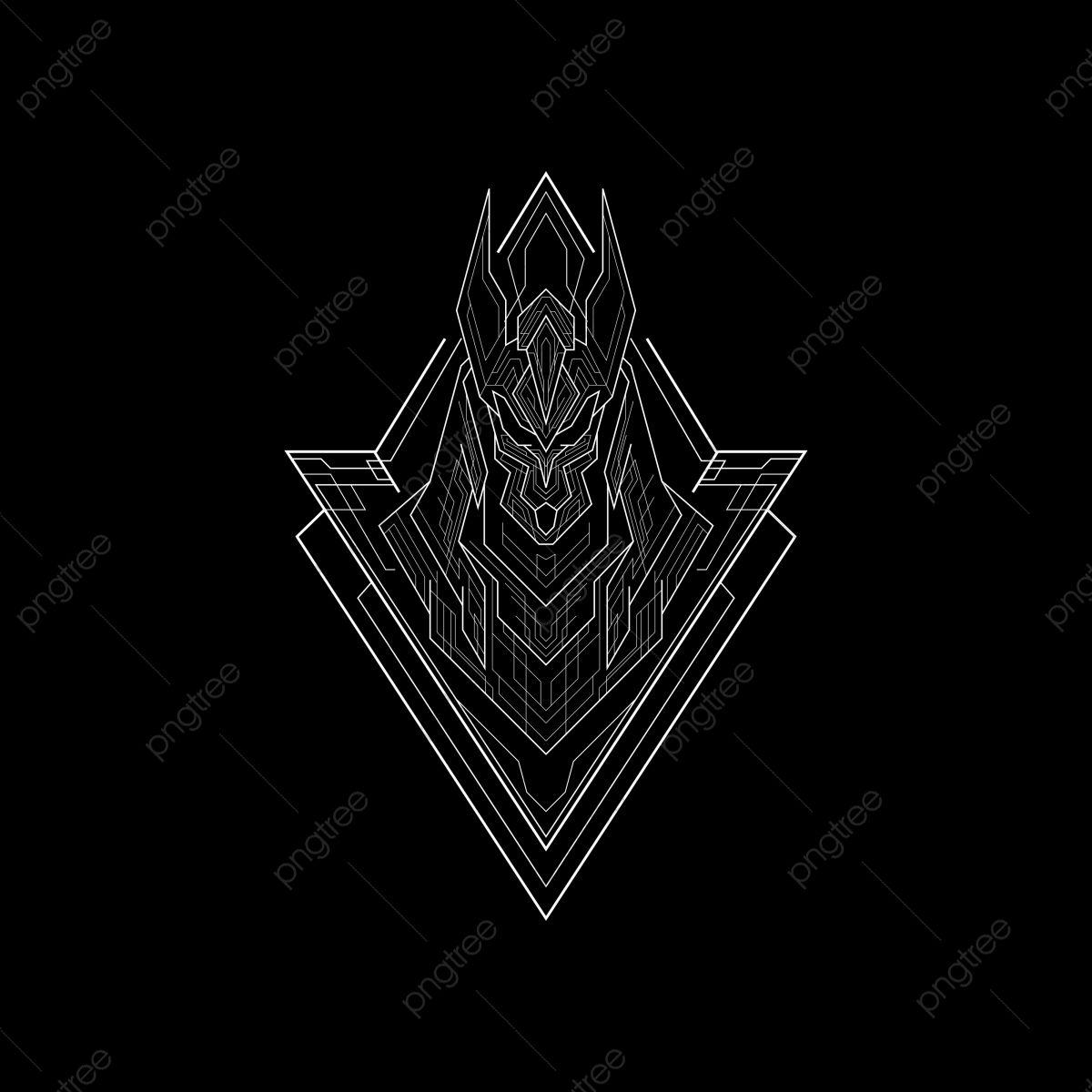 1200x1200 New Geometry Anubis, New Icon, Symbol, Vintage PNG and Vector with Transparent Background for Free Download