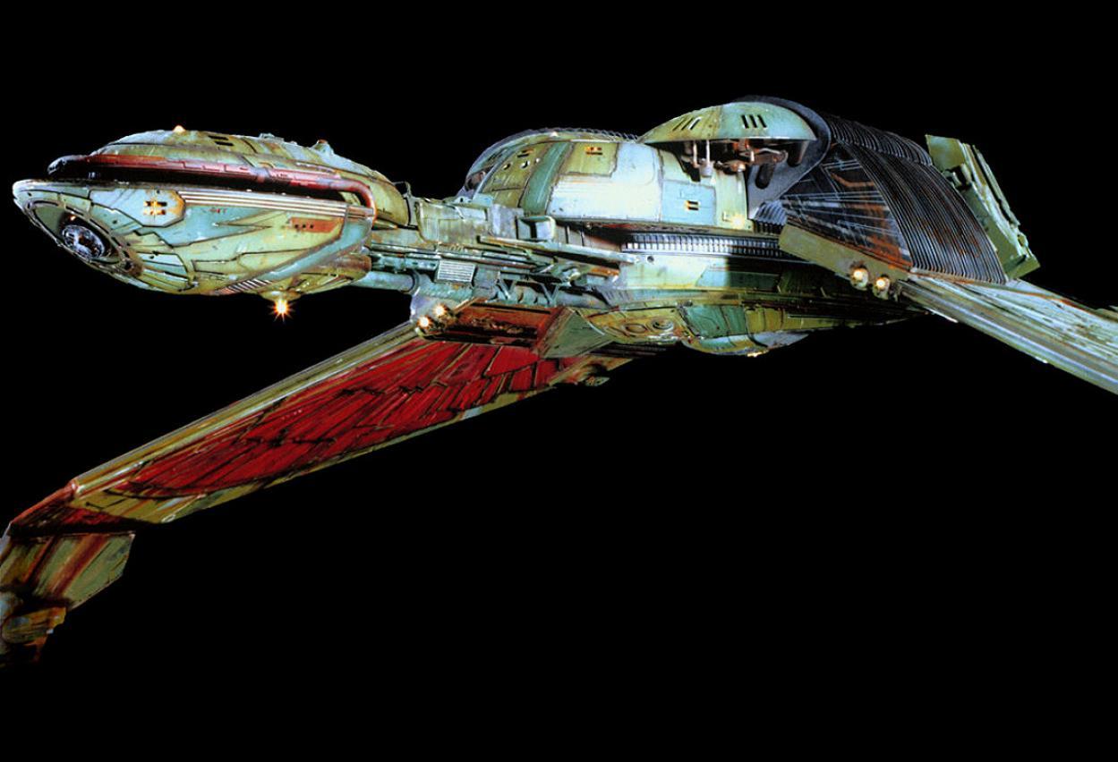 1249x852 Star Trek Fi Blog.: 3D Klingon Bird of Prey Wallpaper