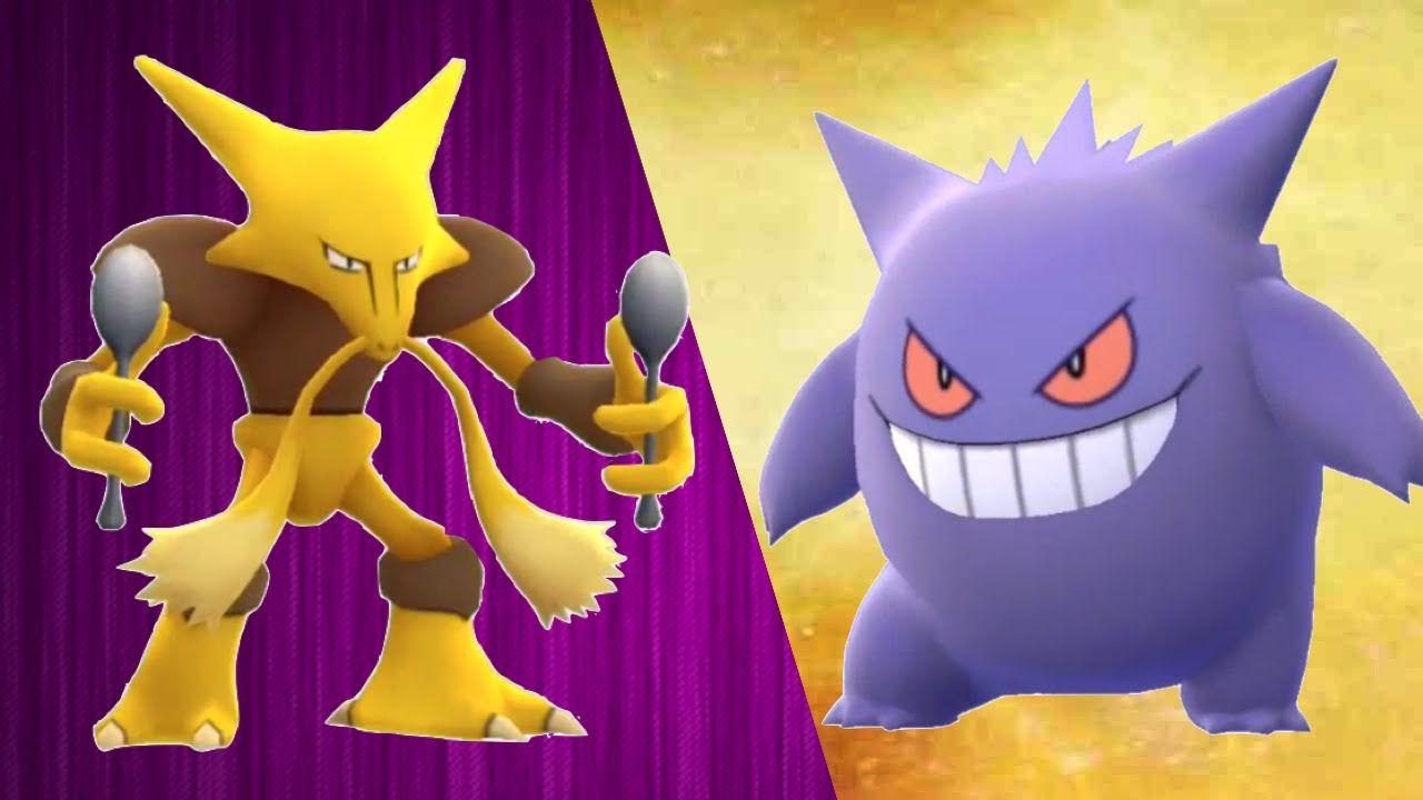 1280x720 Pokemon GO Alakazam VS Gengar. Rarest Pokemon in Pokemon GO?
