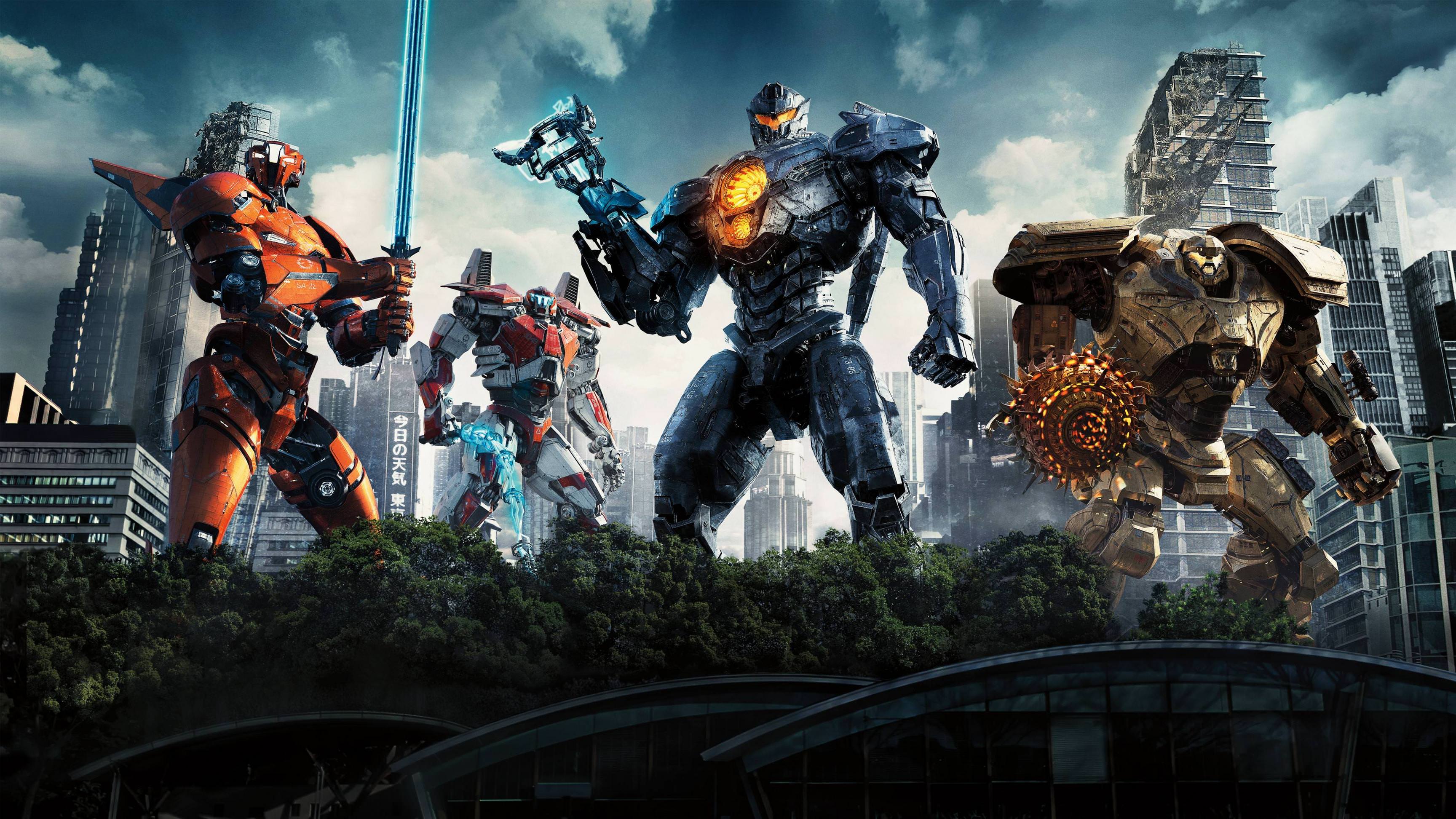 3840x2160 Pacific Rim Uprising 2018 Movie 4k Wallpaper Free Download