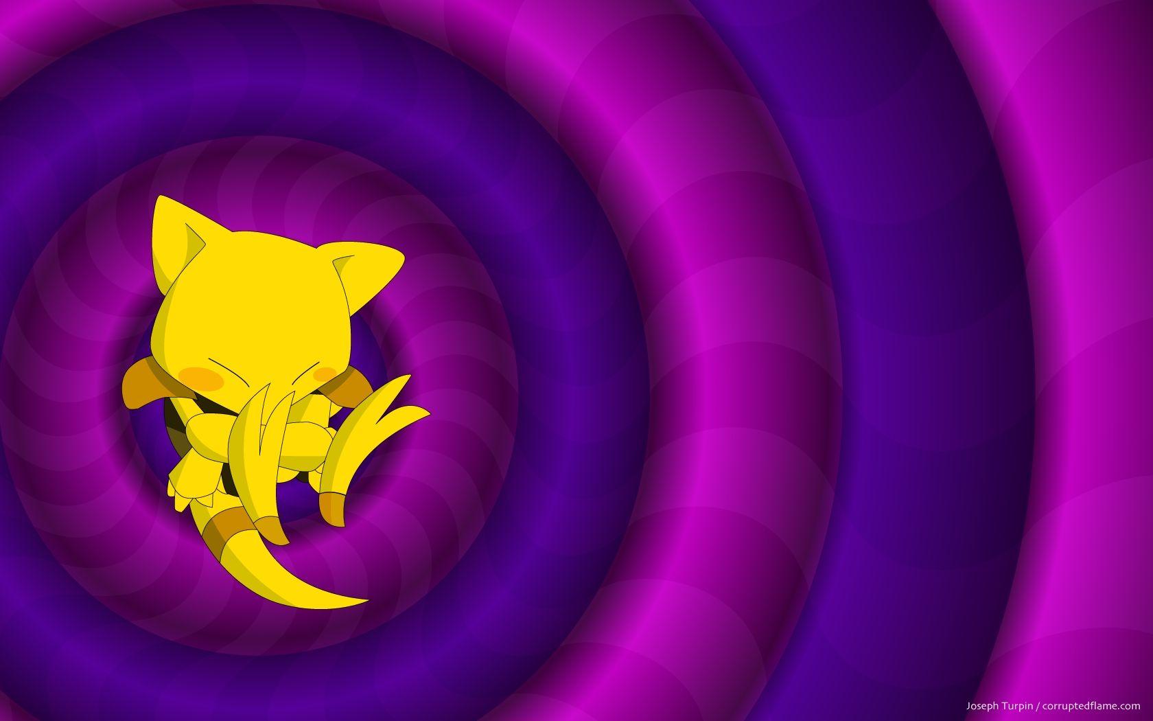 1680x1050 Alakazam Wallpaper