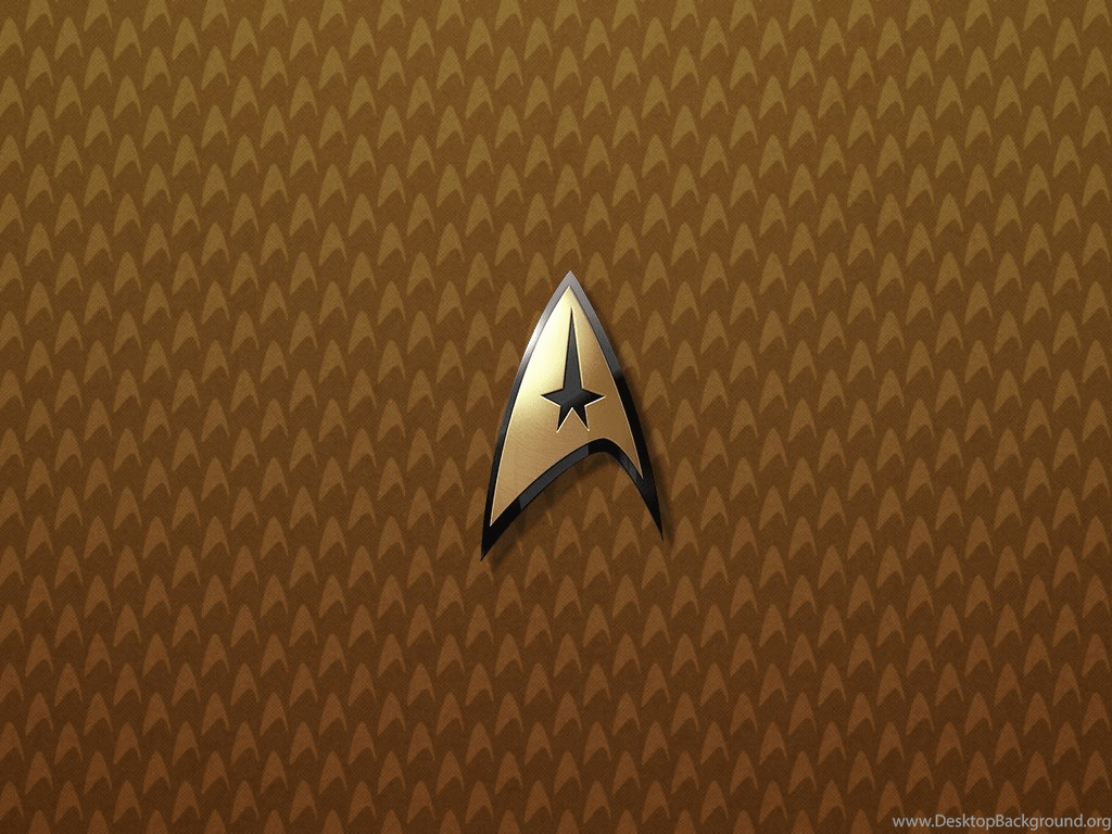 1024x768 Star Trek Badges Logos Badge Desktop Background