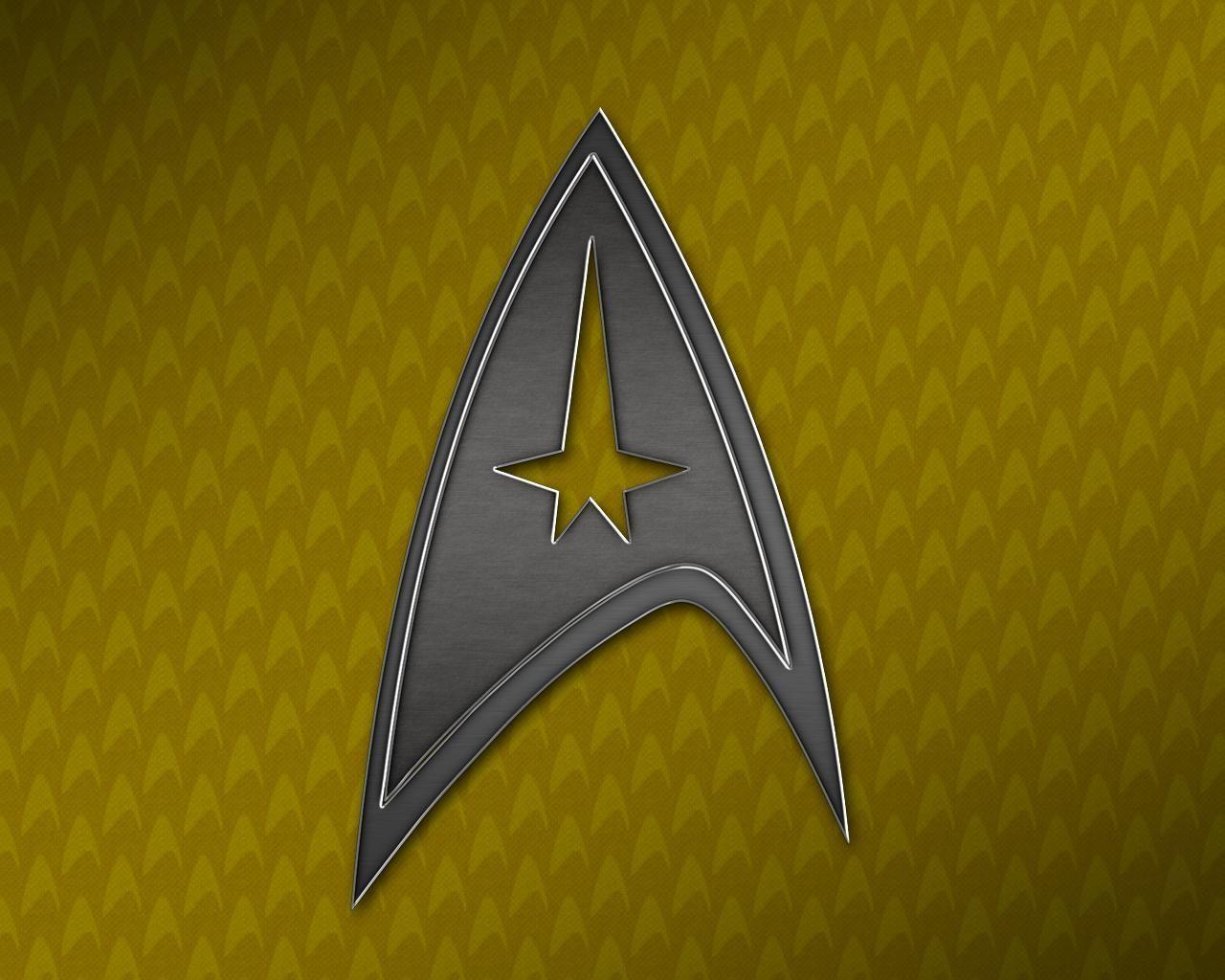 1280x1024 Star Trek Logo Wallpaper. Star trek wallpaper, Star trek, Star trek symbol