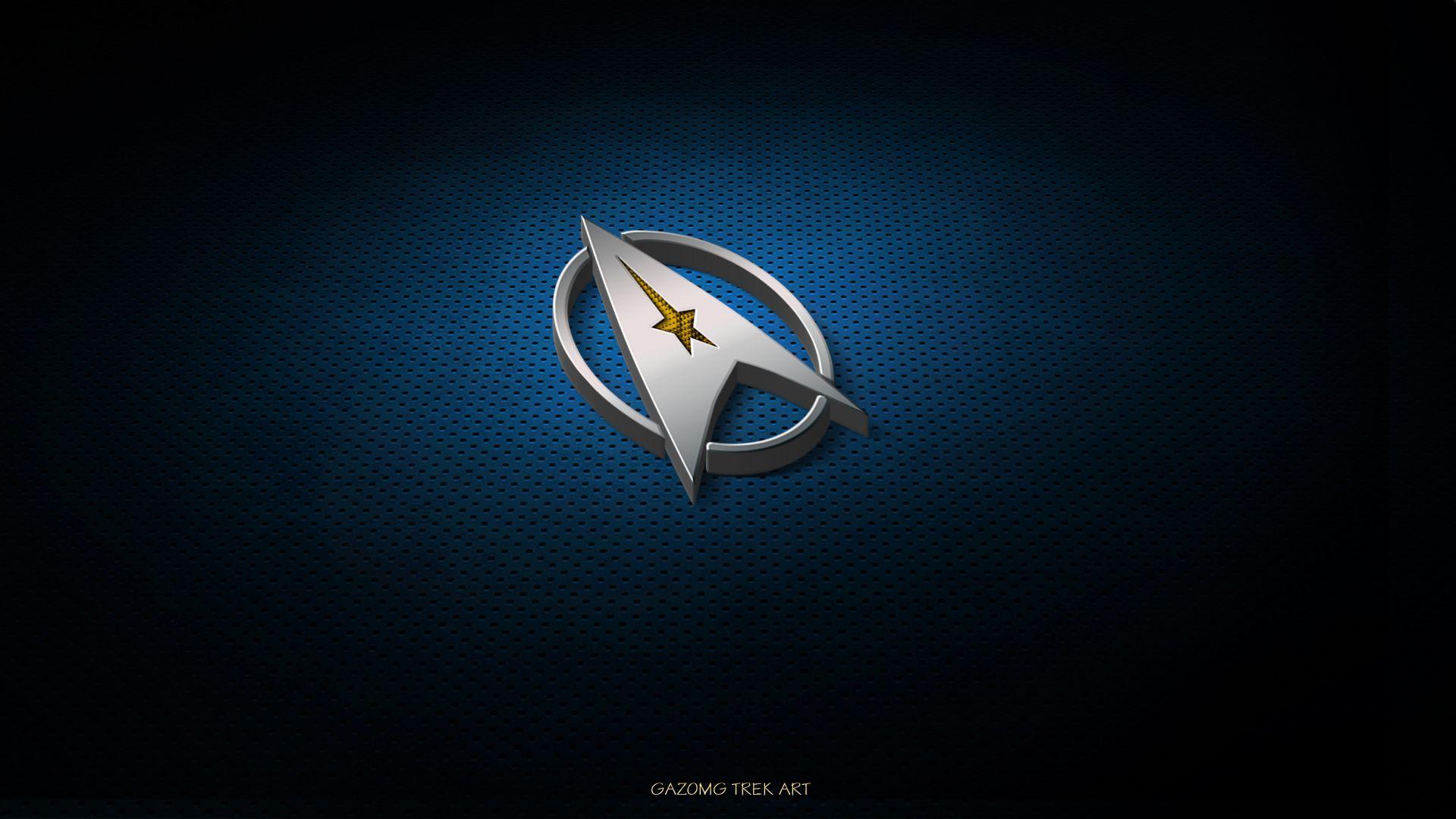 1920x1080 Star Trek Logo Background