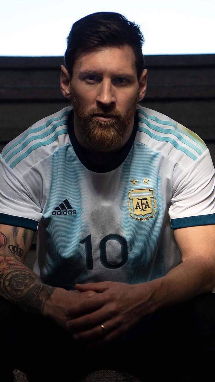 \ud83d\udd25 Lionel Messi Argentina Jersey Wallpapers Photos Pictures WhatsApp Status  DP Pics HD Free Download