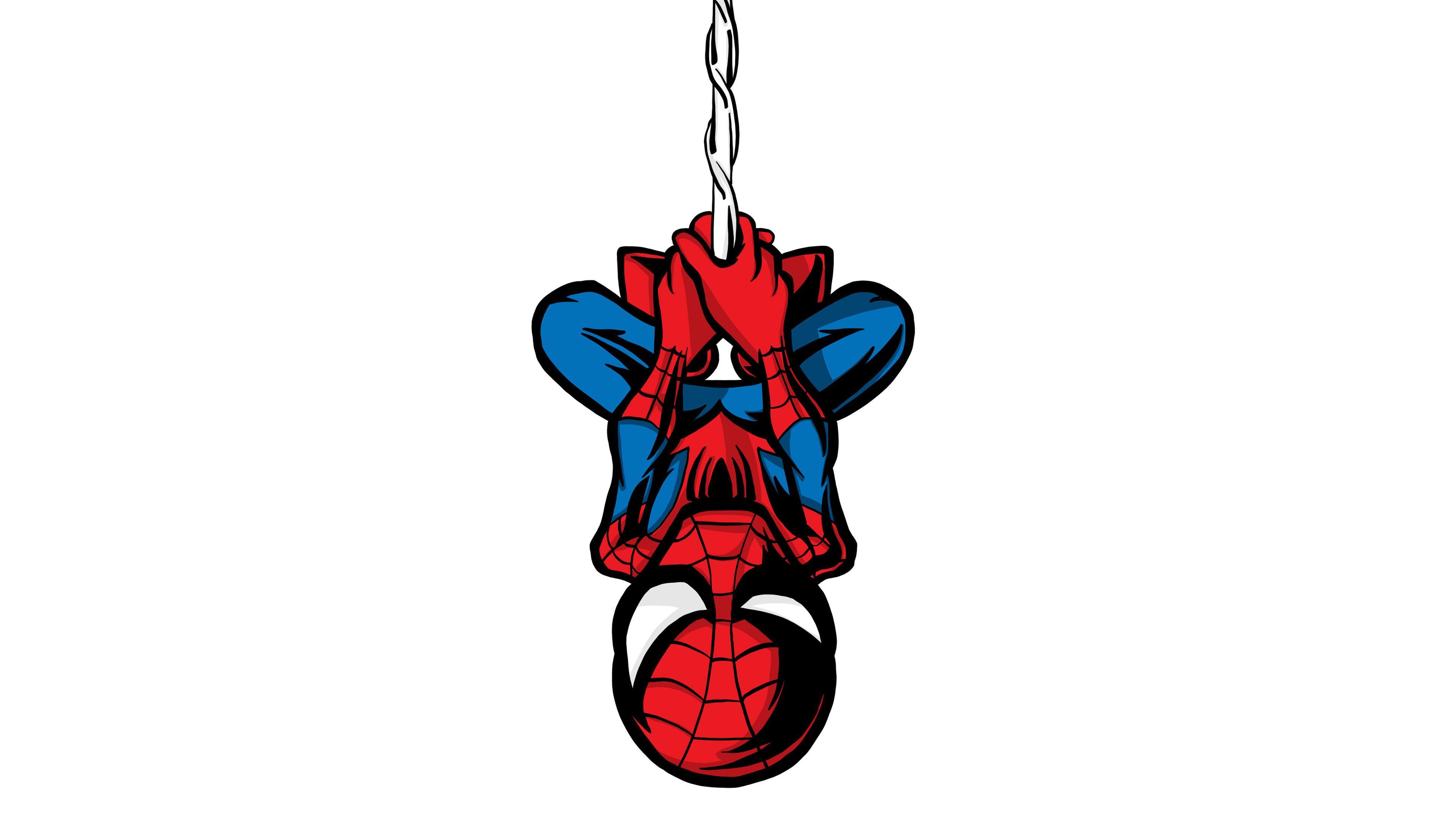 3840x2160 Wallpaper 4k Spiderman Illustration Minimalist 4k 4k Wallpaper, Behance Wallpaper, Digital Art Wallpaper, Hd Wallpaper, Illustration Wallpaper, Spiderman Wallpaper, Superheroes Wallpaper