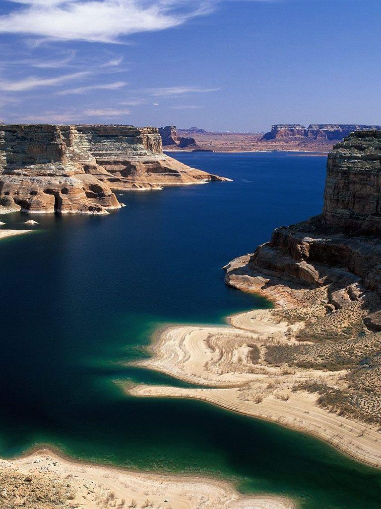 768x1024 Nature Powell Scenery Arizona iPhone HD Wallpaper Free