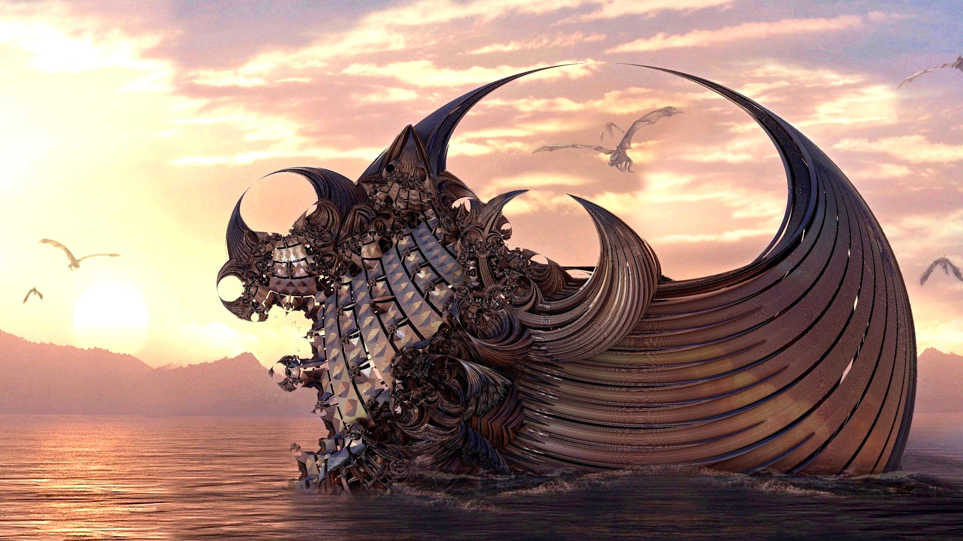 3840x2160 Skull Dragon Wallpaper 240x320