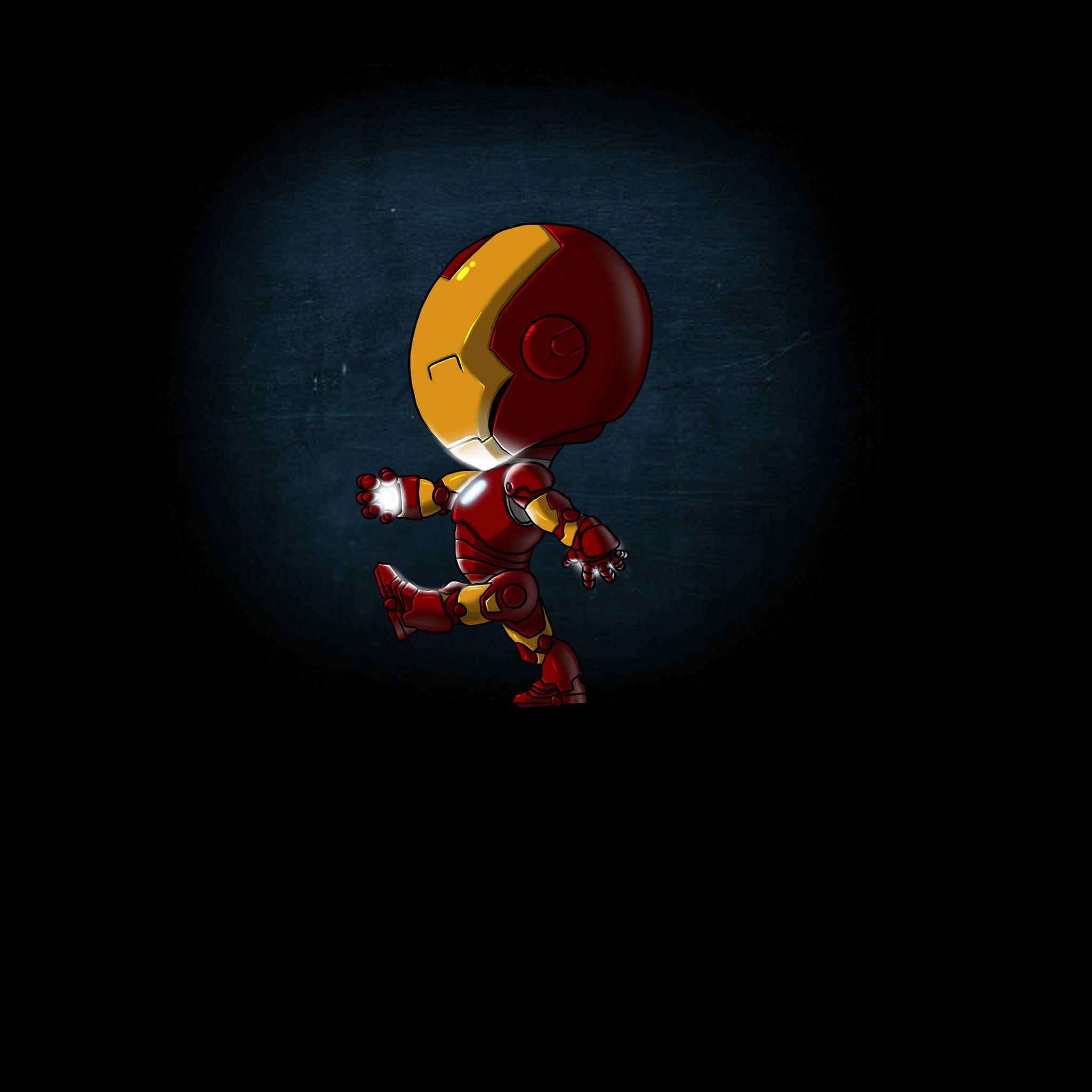 2048x2048 Mini Iron Man 4k iPad Air HD 4k Wallpaper, Image, Background, Photo and Picture