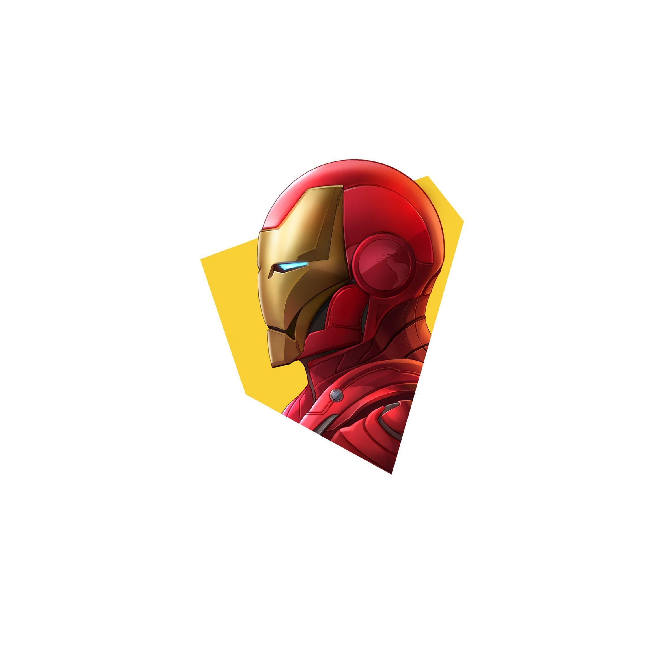 2248x2248 Download Iron man, simple and minimal, art wallpaper, 2248x iPad Air, iPad Air iPad iPad iPad mini iPad mini 3