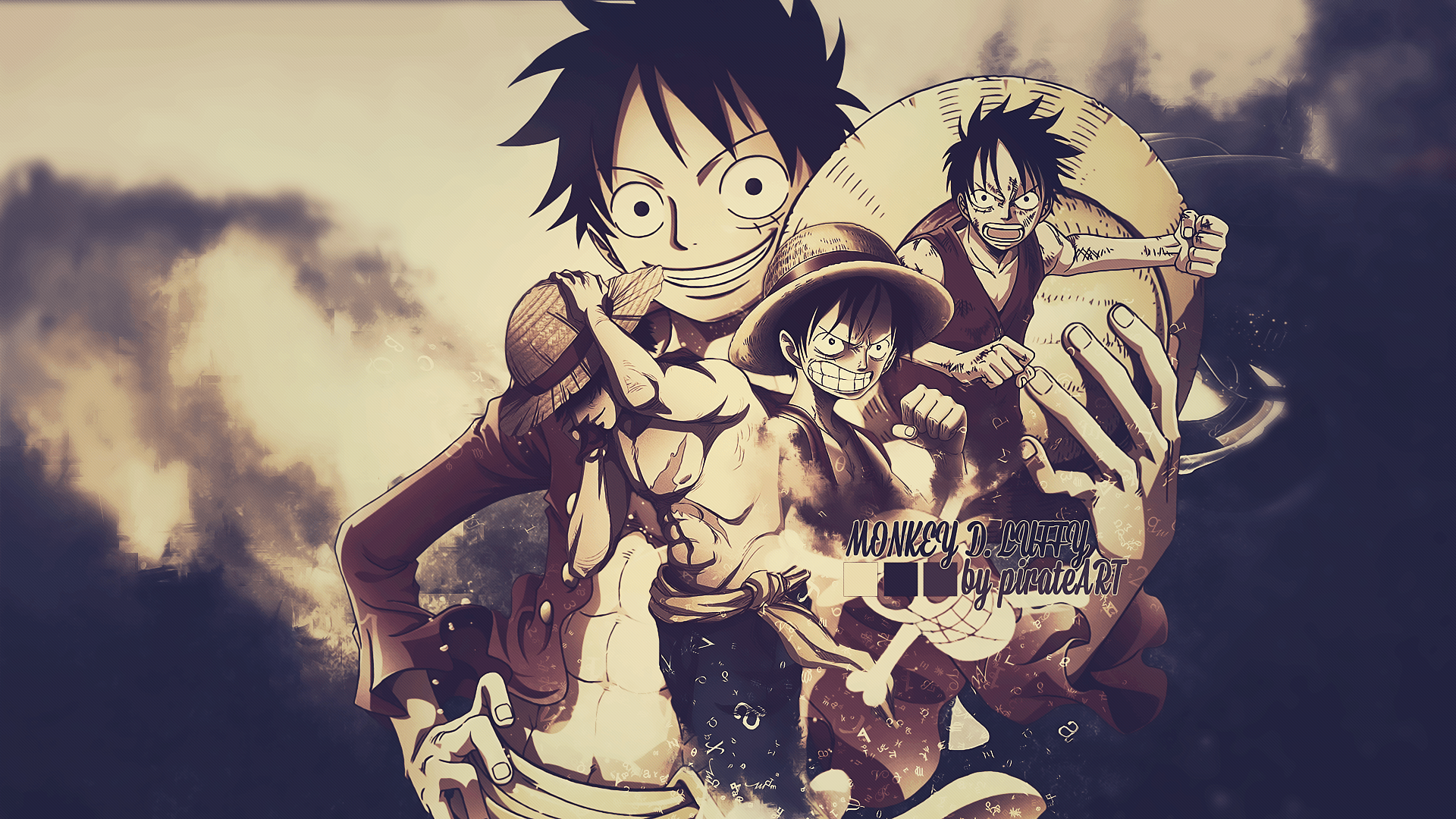 1920x1080 Monkey D. Luffy Wallpaper. Funny Monkey Wallpaper, Monkey Emoji Wallpaper and Girly Monkey Wallpaper