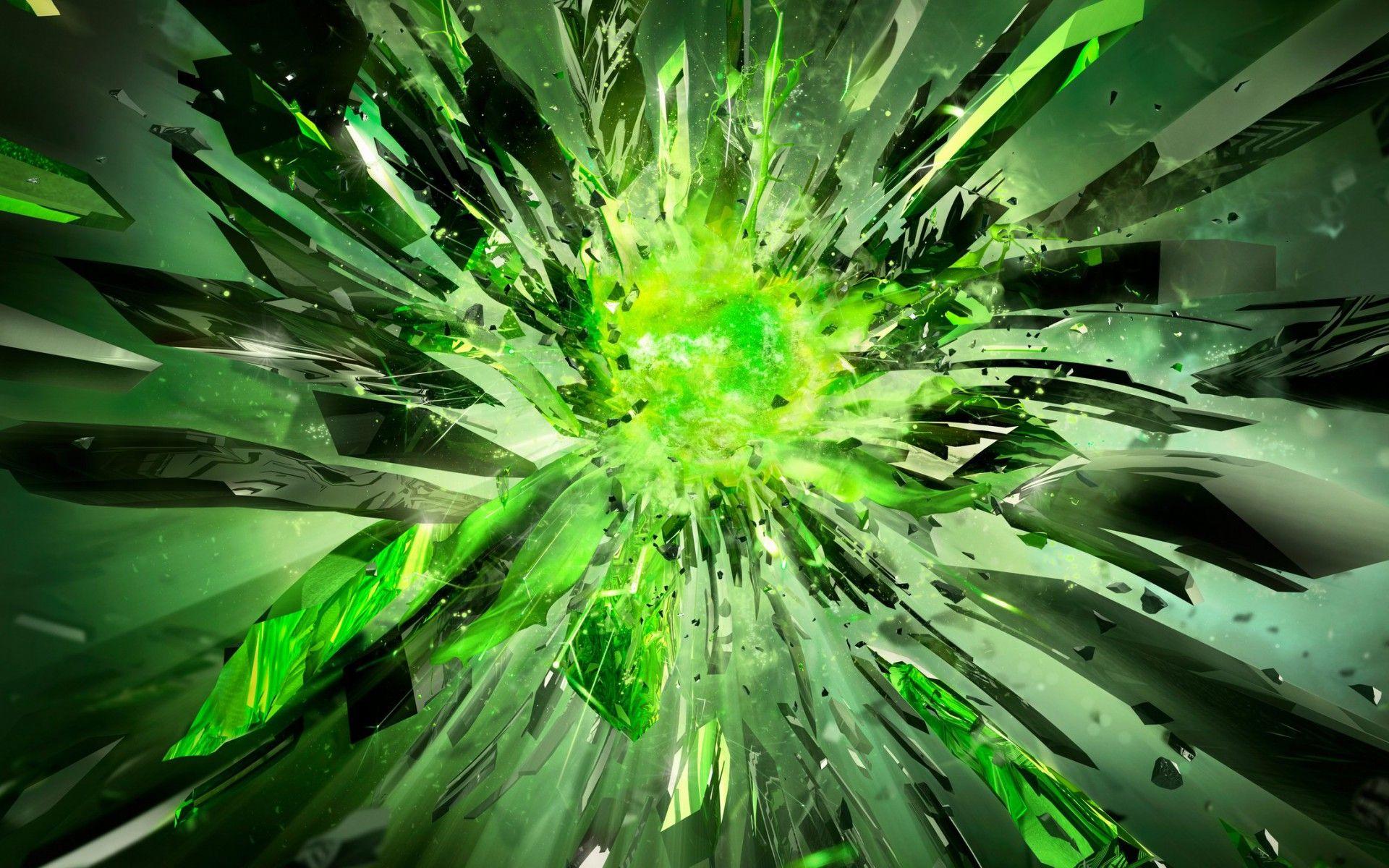 1920x1200 HD Green Wallpaper