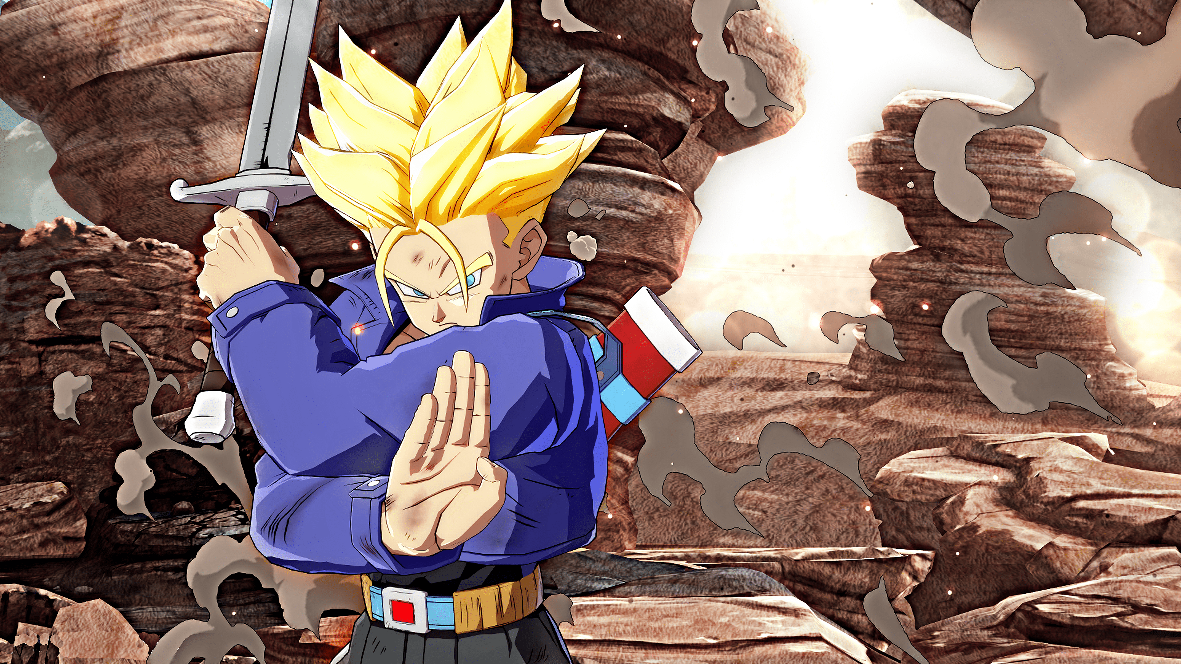3840x2160 Future Trunks 4K Wallpaper