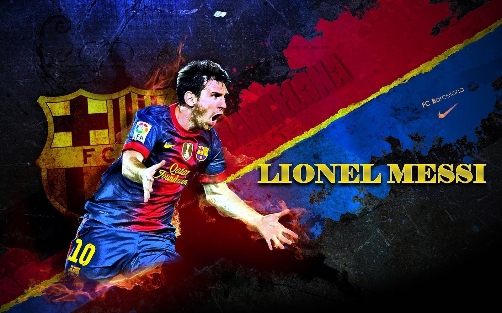 1600x1000 FC Barcelona Lionel Messi Wallpaper