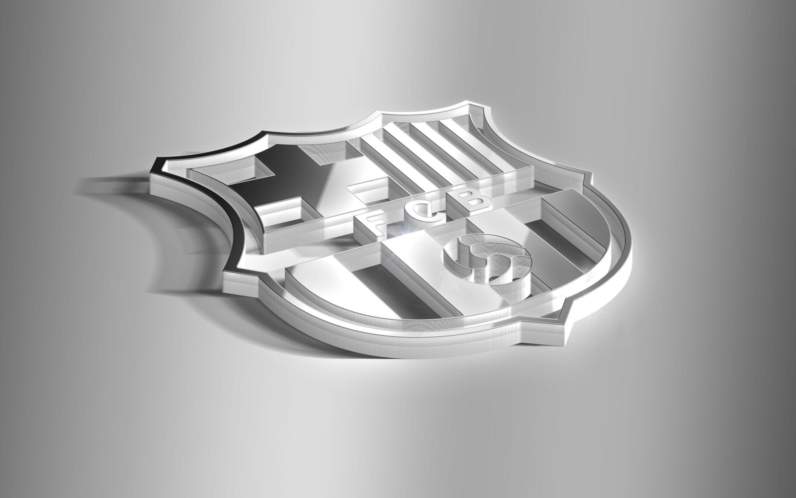 2560x1600 3D, Emblem, FC Barcelona, Logo, Soccer Wallpaper