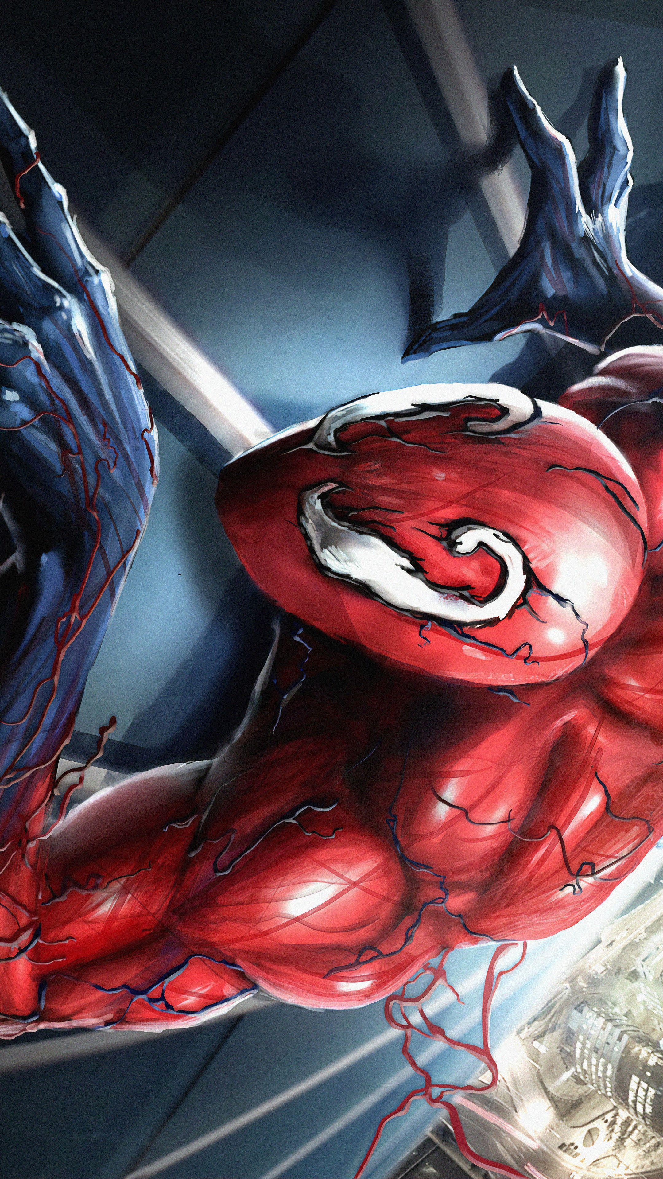 2160x3840 Spider Man, Carnage, Symbiote, Marvel, 4K IPhone 6s, 6 HD Wallpaper, Image, Background, Photo And Picture. Mocah.org HD Wallpaper