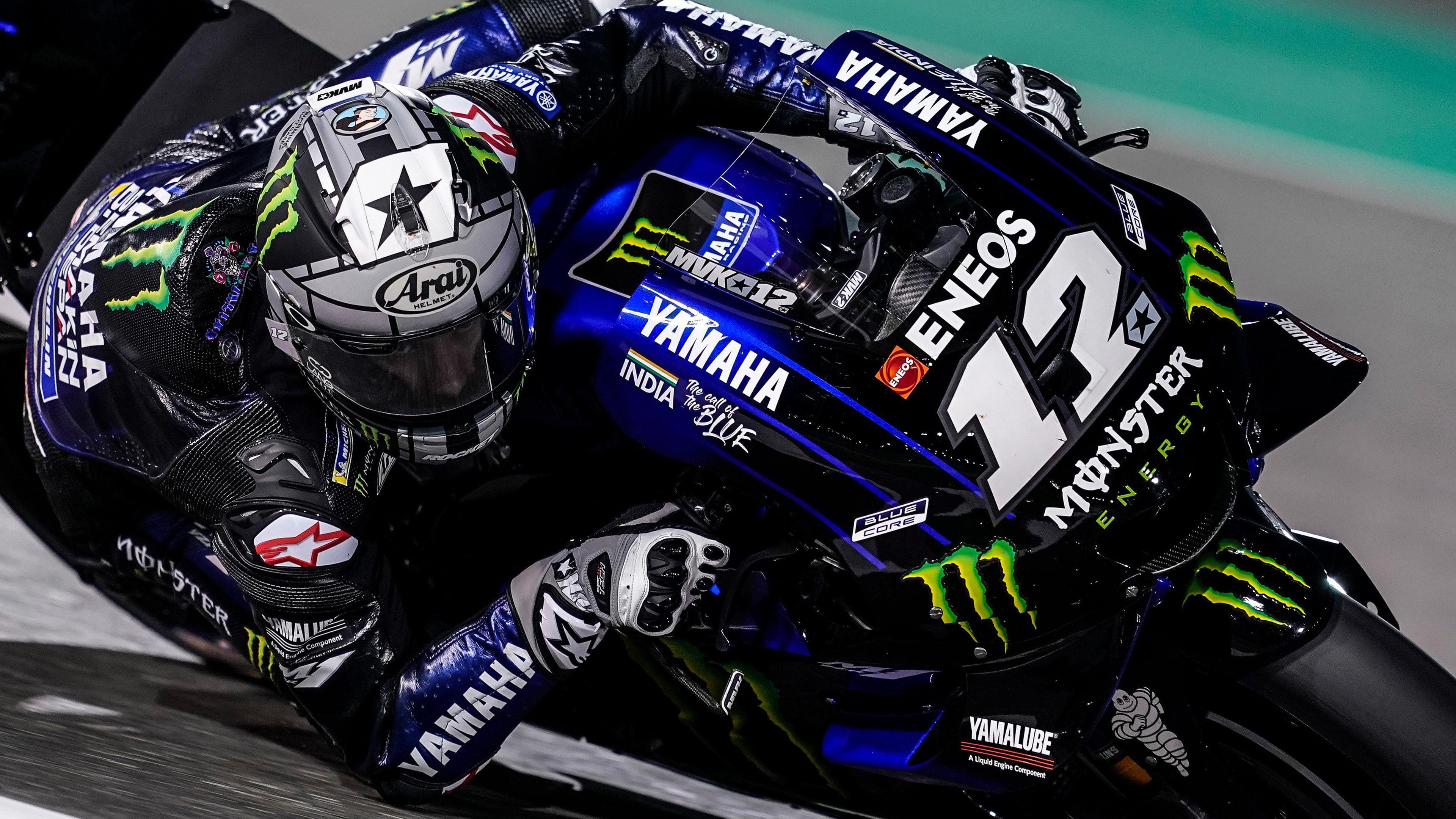 Monster Energy Yamaha MOTOGP Wallpaper