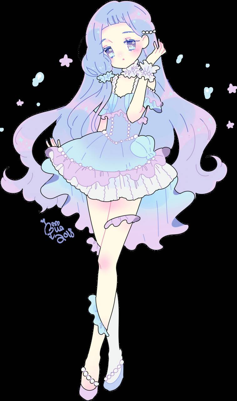 Pastel Anime Girl