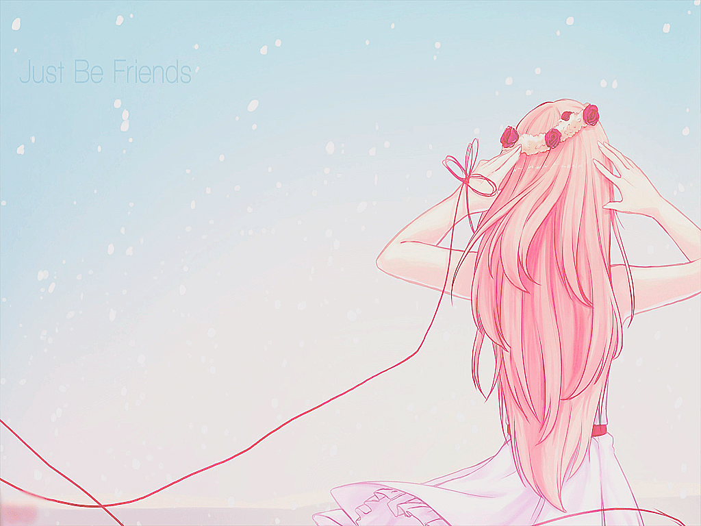 1024x768 Pastel Anime Wallpaper