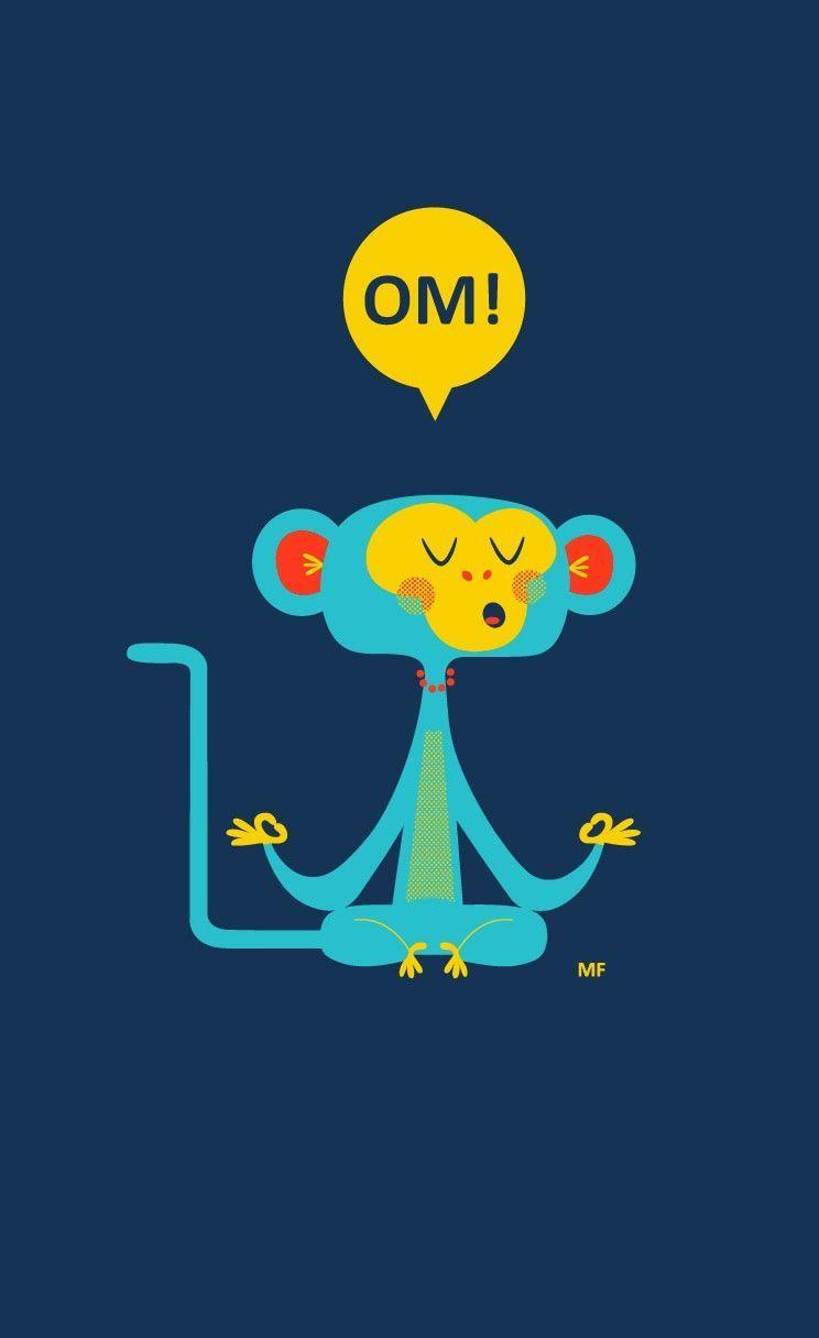 744x1216 Om Cute Monkey Hình nền iPhone 4s.セ ー ラ ー ム ー ン