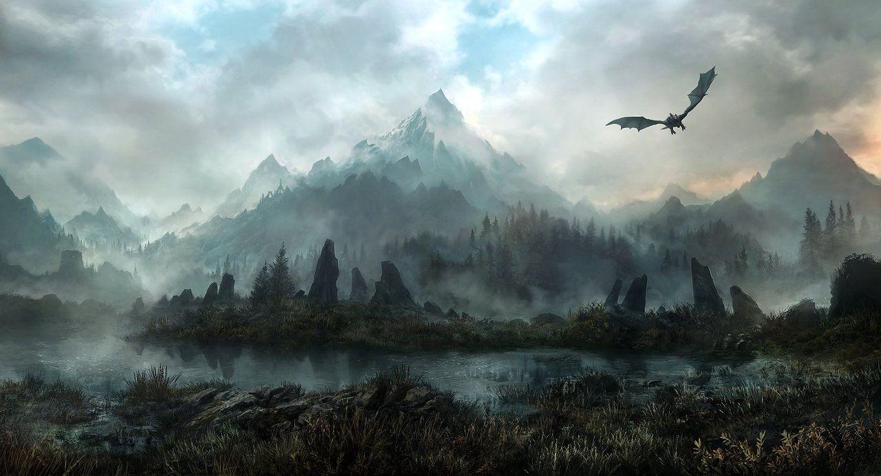 1280x692 The Elder Scrolls (Skyrim) Anime Image Board