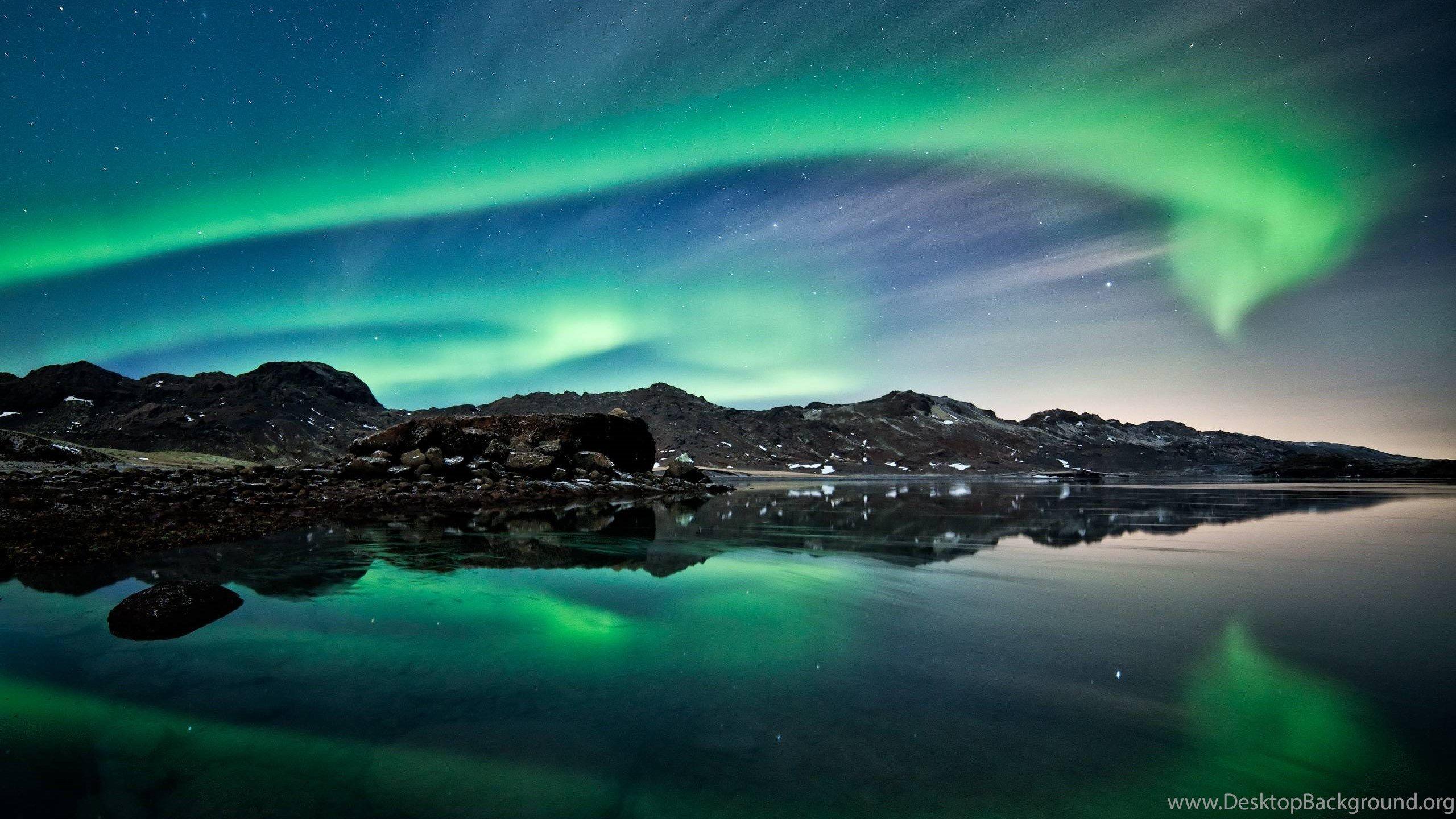 2560x1440 Northern Lights Iceland Aurora Borealis HD Wallpaper. Desktop Background