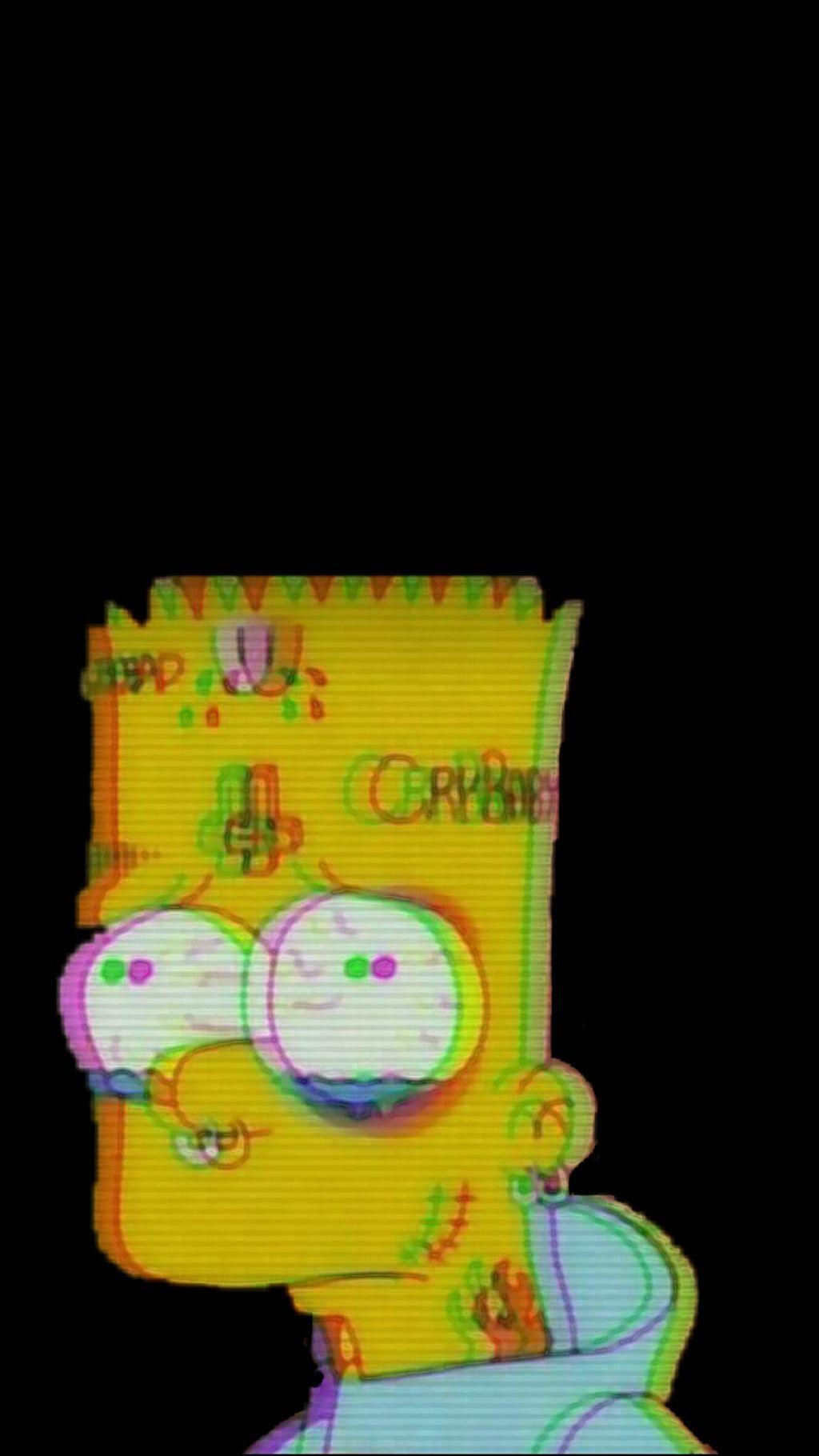 1024x1820 Sad Cartoon Wallpaper