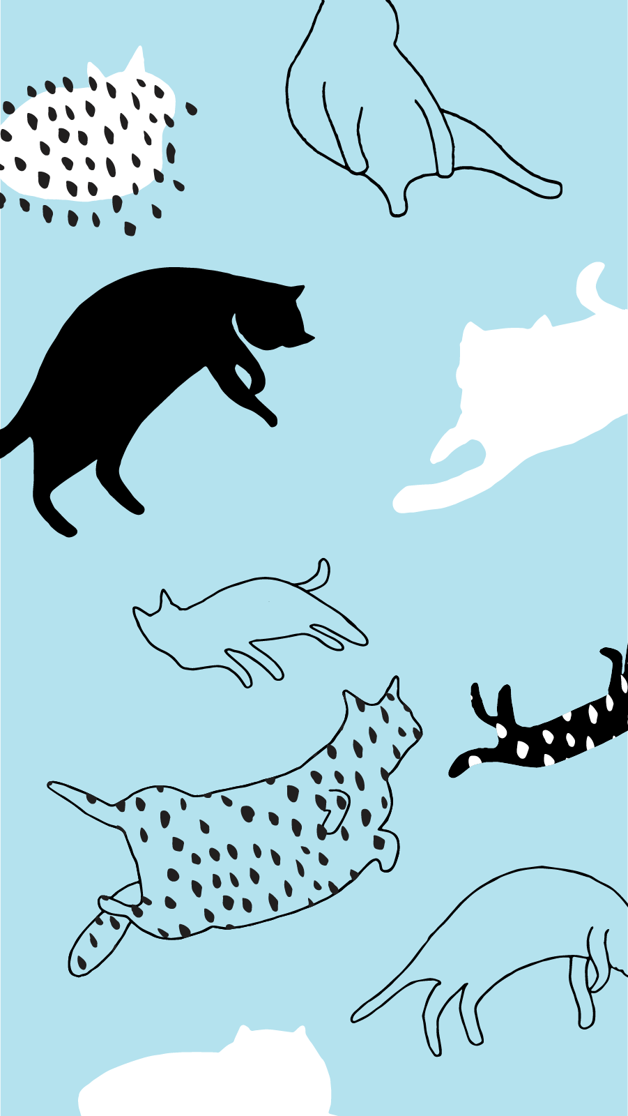 901x1600 These Cat and Corgi Desktop and Smartphone Wallpaper Will Give You