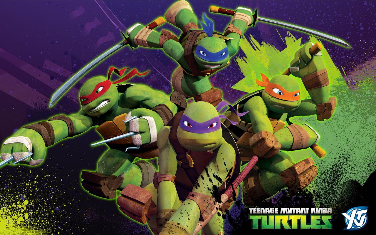 1280x800 Draw. Teenage Mutant Ninja Turtles 2012 Series