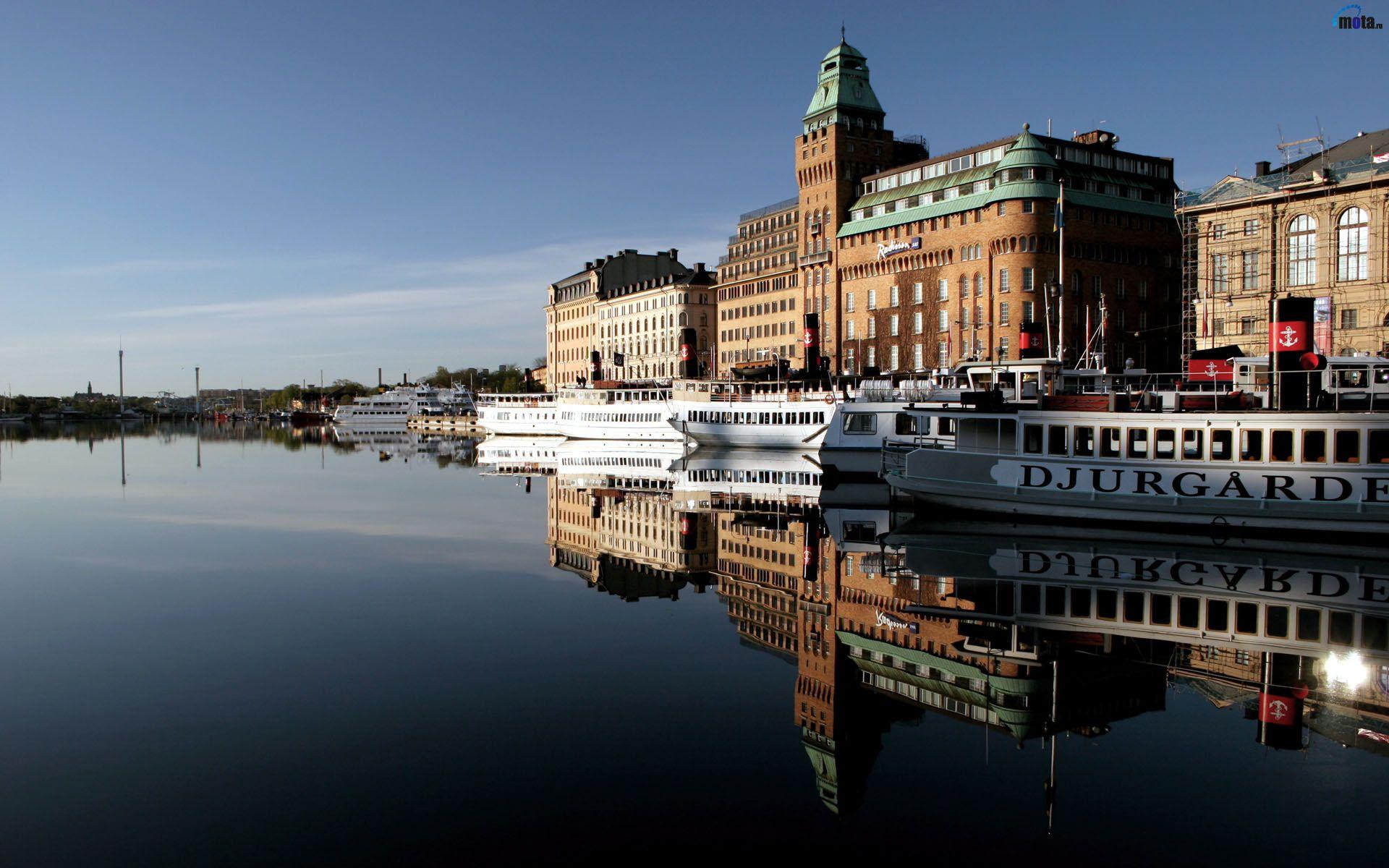1920x1200 Free download Wallpaper river reflection Stockholm Sweden Stockholm Sweden [1920x1200] for your Desktop, Mobile & Tablet. Explore Stockholm Wallpaper. Swedish Wallpaper, Swedish Flag Wallpaper, Wallpaper Story