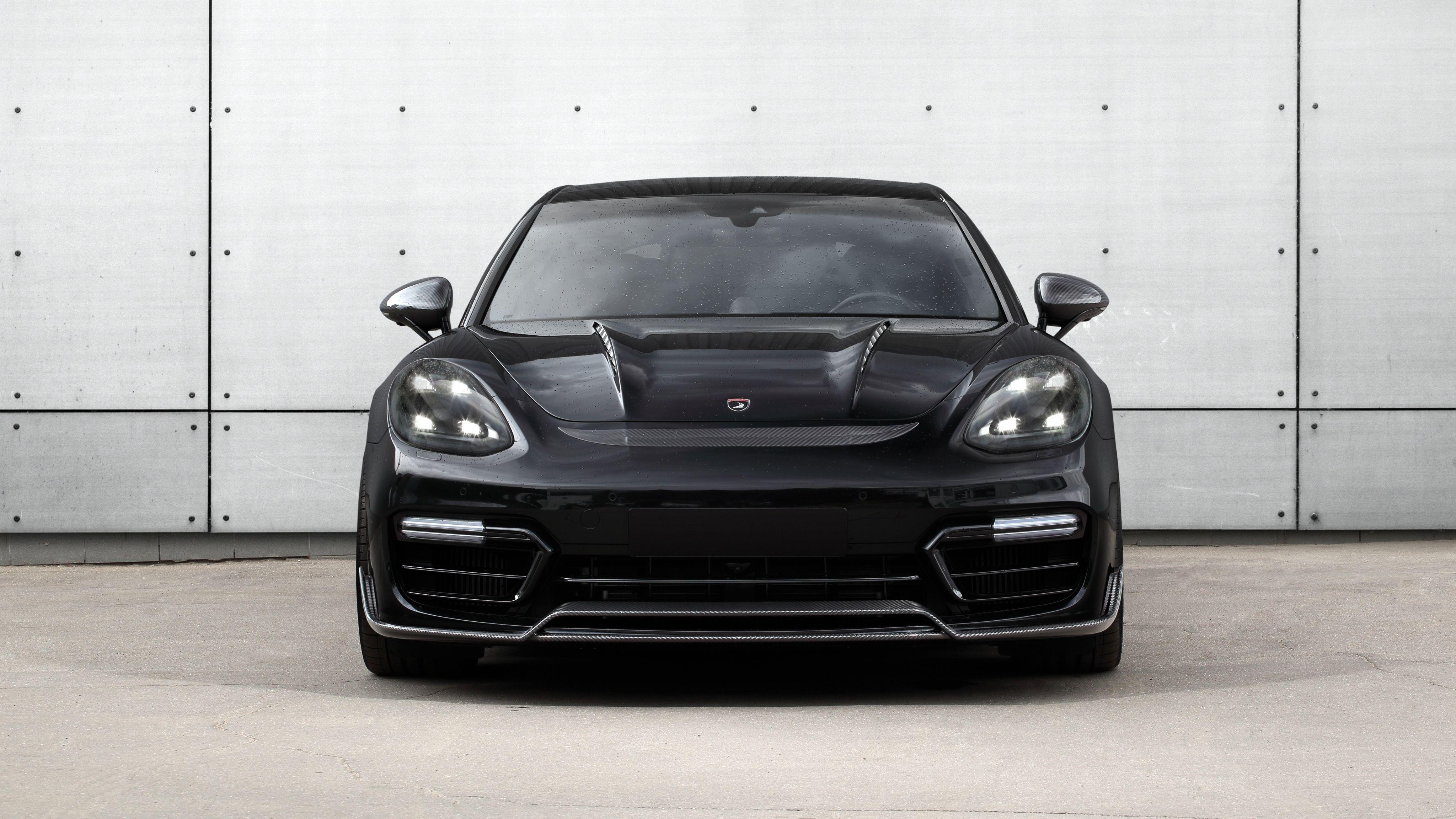 4096x2304 TopCar Porsche Panamera Turbo GT Edition 2018 4K Wallpaper