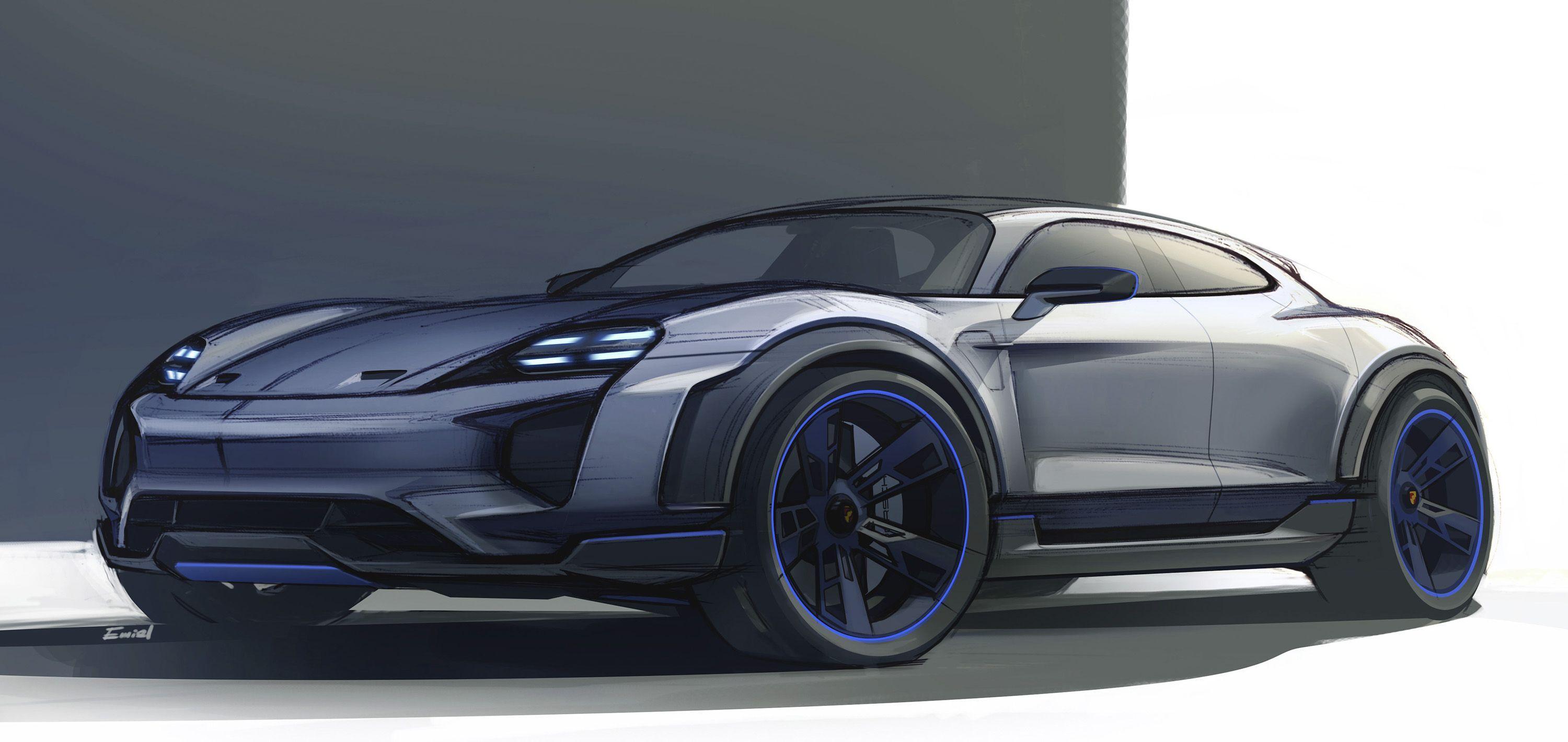 3000x1421 We Expected The Porsche Mission E In Geneva And Got A Hatchback